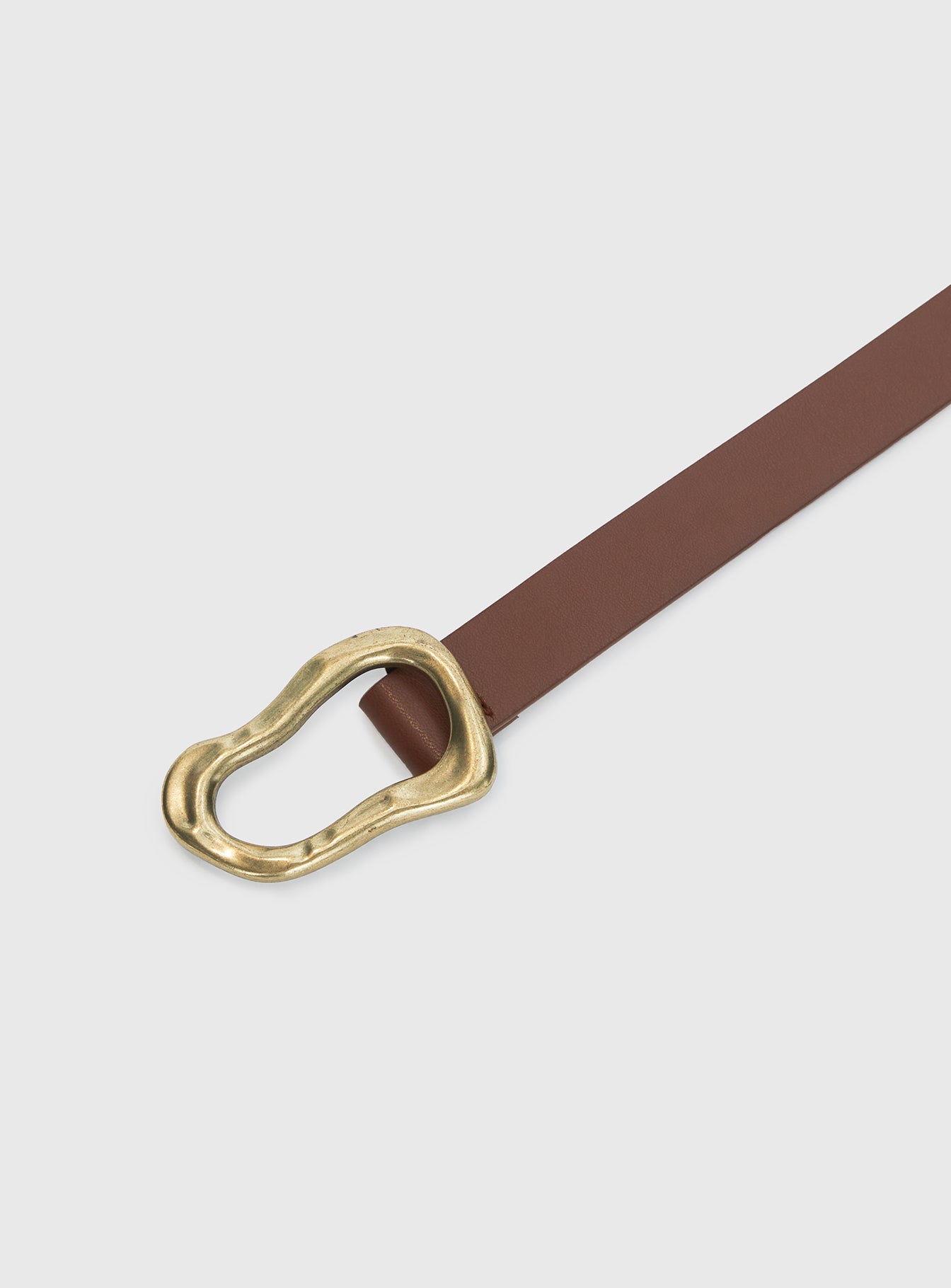 Leto Belt Brown / Gold Online Cheap Quality