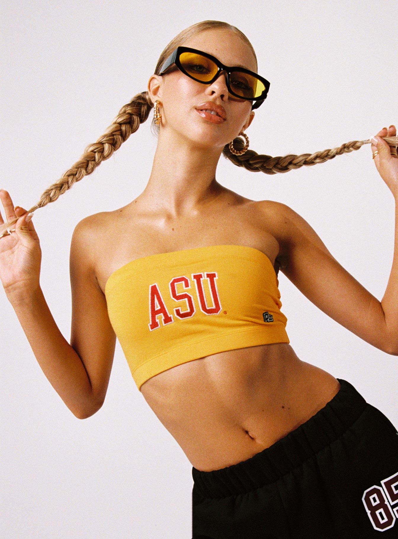 ASU Bandeau Top Gold Cheap Sale Eastbay