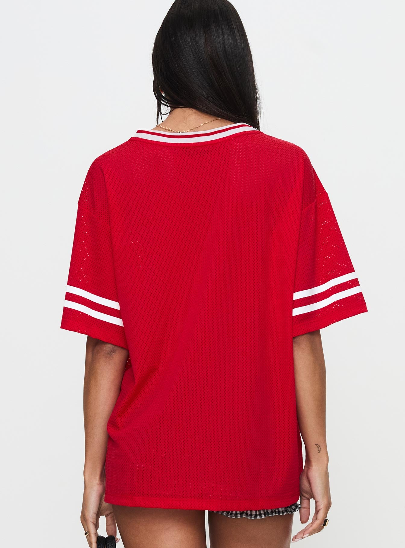 Austin Texas Sports Jersey Top Red Footlocker Finishline Online