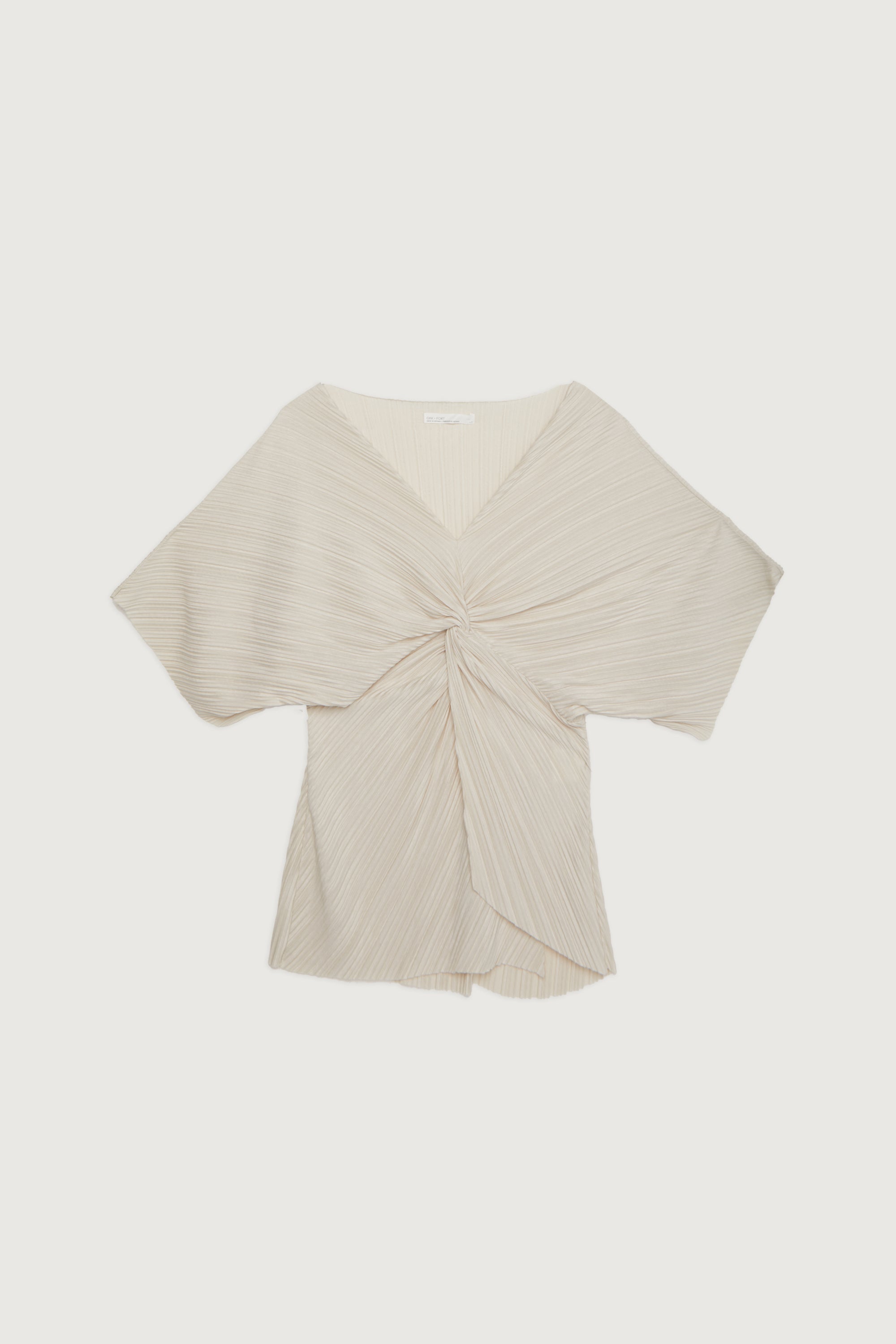 PLEATED FRONT TWIST TOP Supply Sale Online