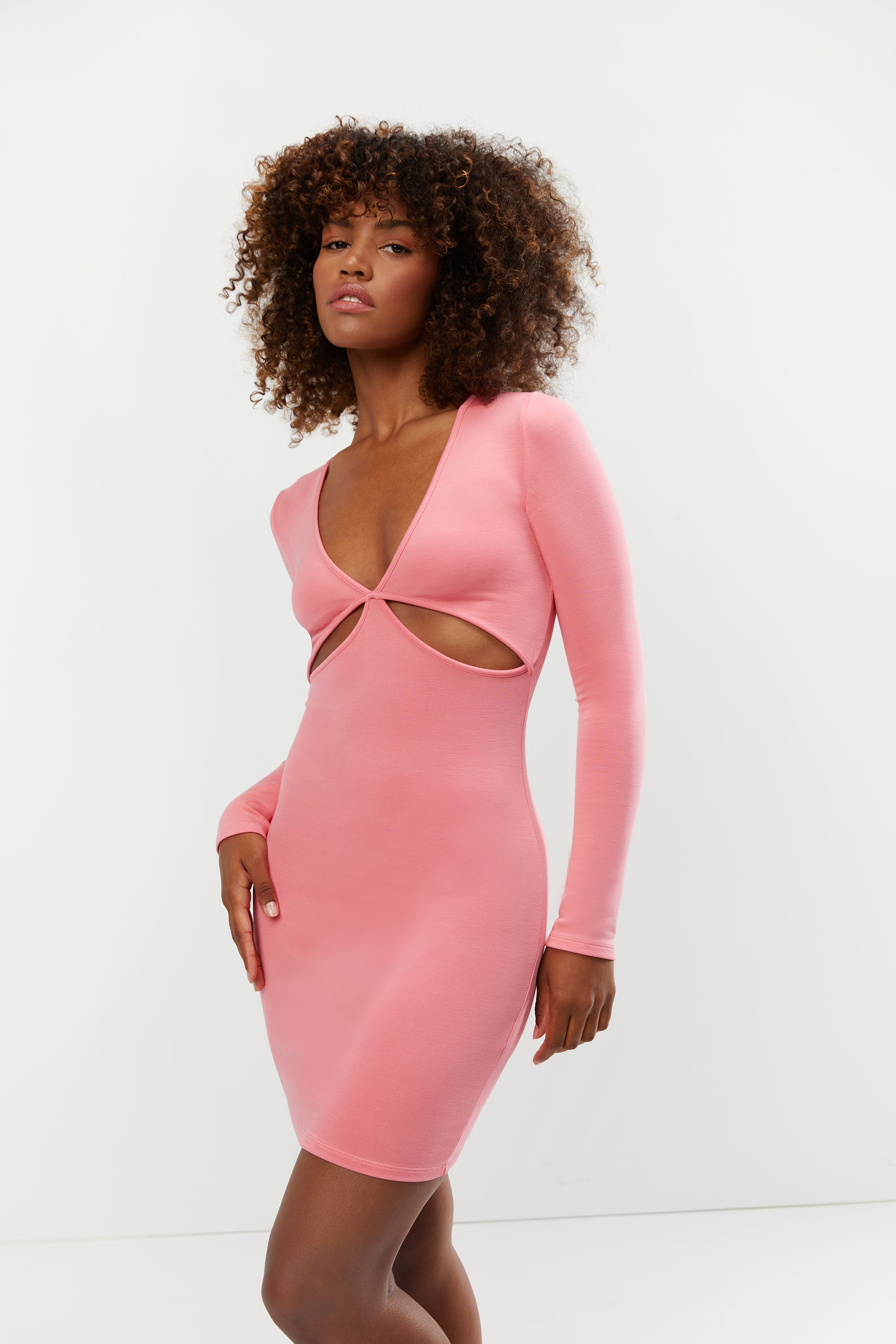 CUT-OUT MINI DRESS Finishline