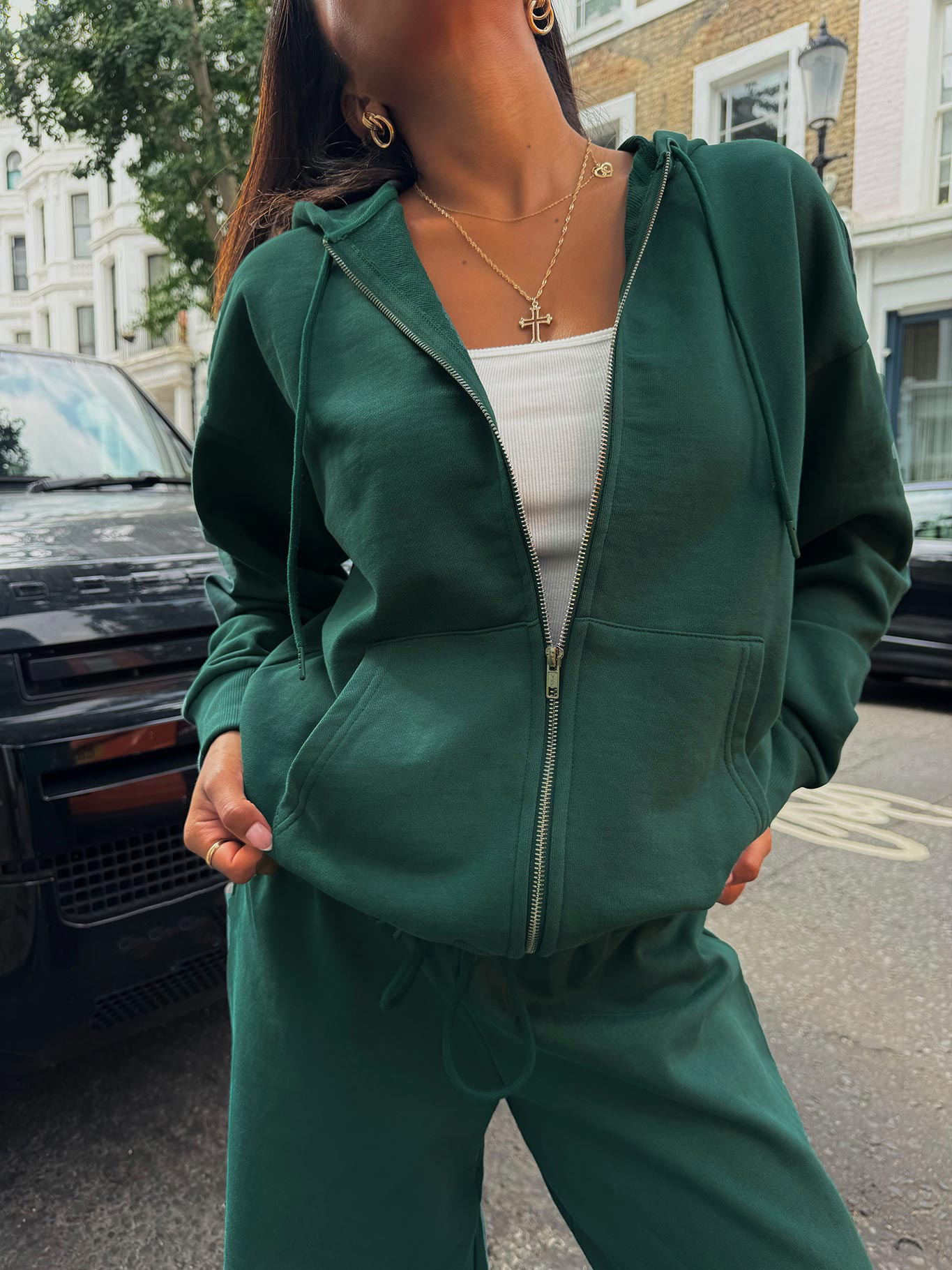 All Day Oversized Hoodie Green Get To Buy Cheap Online