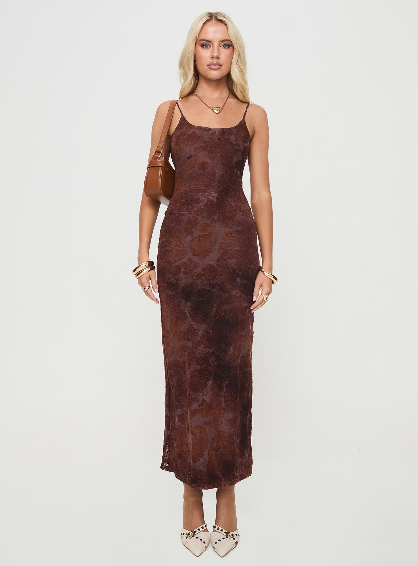 Knox Maxi Dress Chocolate How Much For Sale