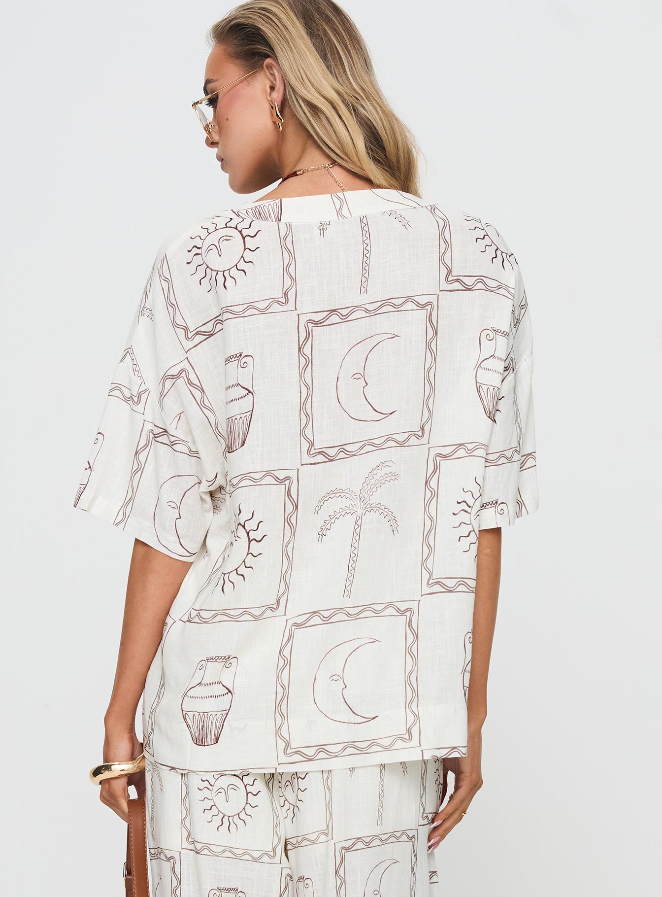 Sun Dream Shirt Cream / Multi Find Great Cheap Online