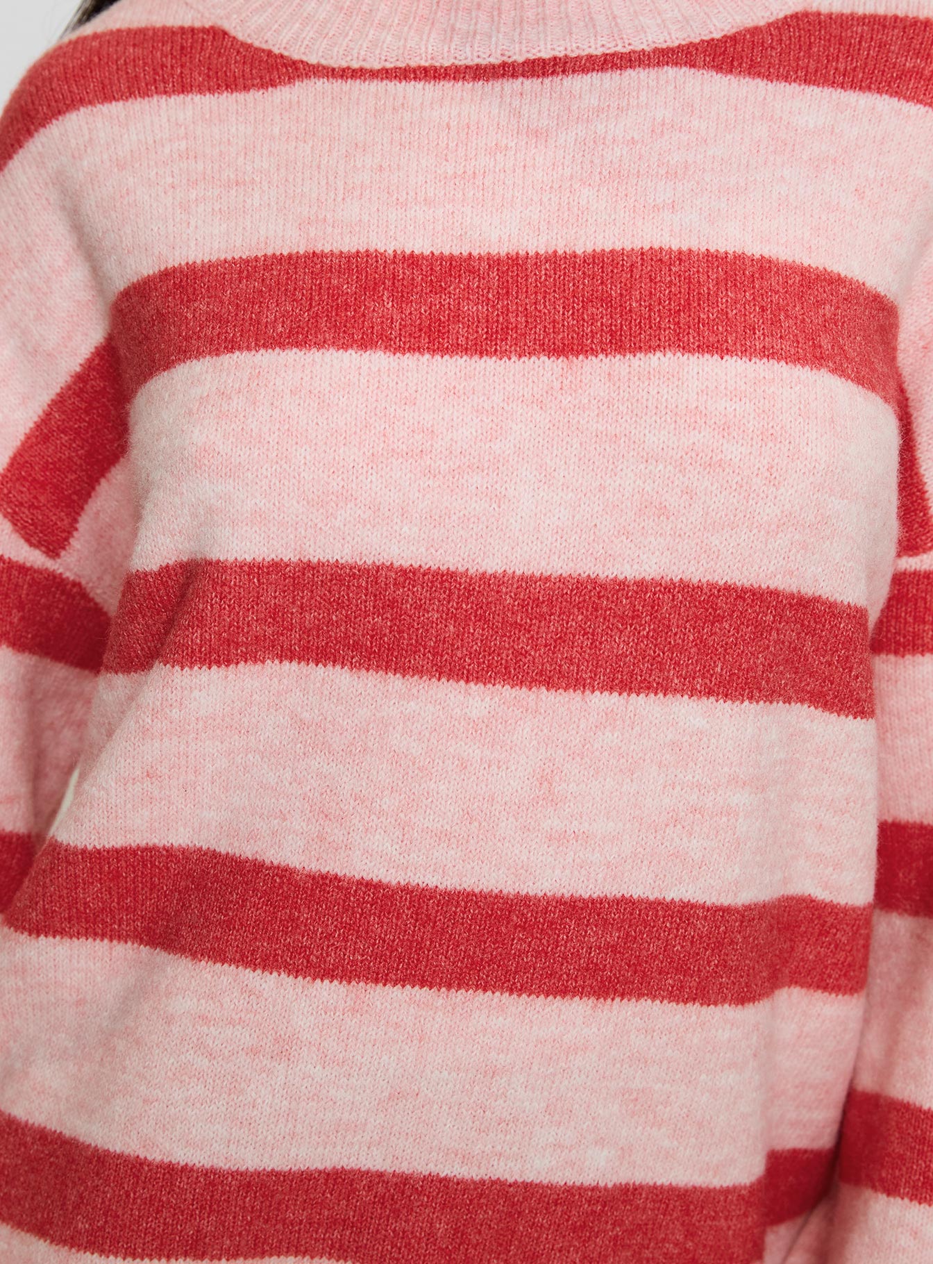 Ryanna Sweater Pink / Red Stripe Discount Countdown Package