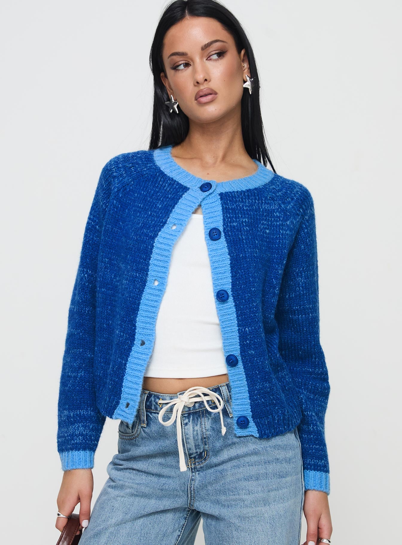 Oak Meadow Cardigan Blue 2025 Cheap Online