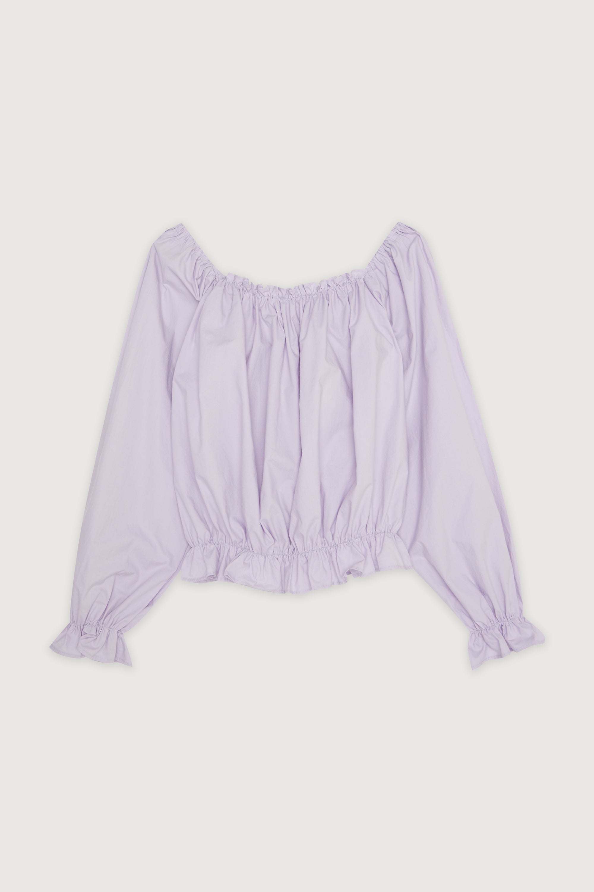 OFF SHOULDER RUFFLED TOP Free Shipping Wholesale Pice