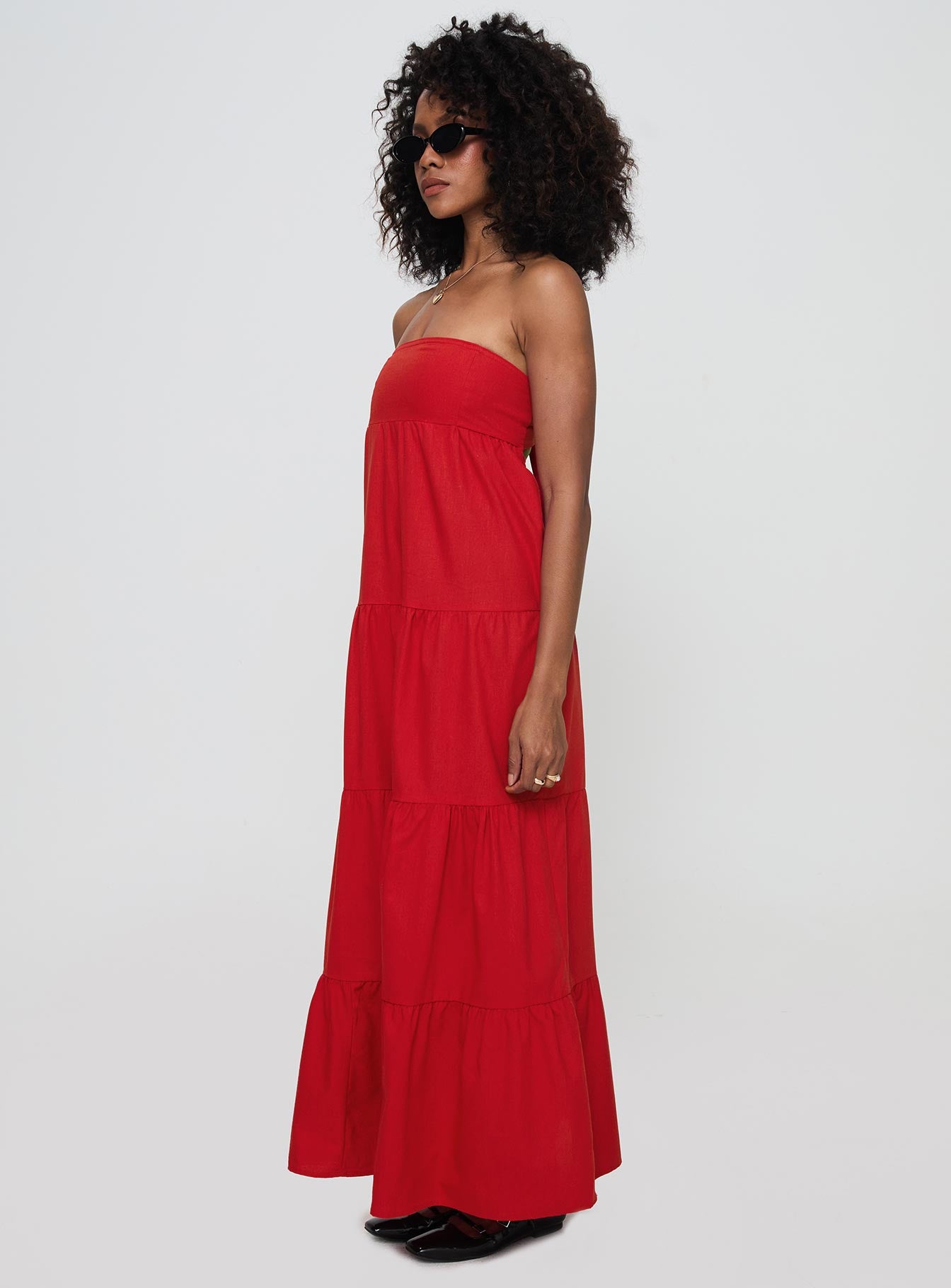 Kazia Maxi Dress Red For Sale Online