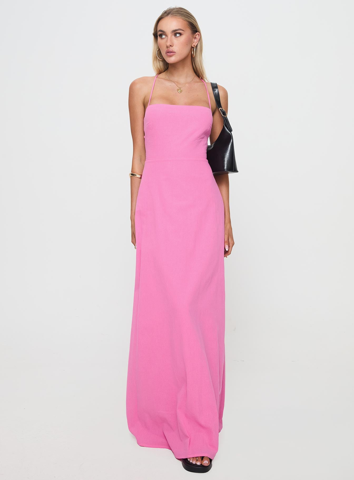 Clea Maxi Dress Pink Nicekicks Cheap Pice