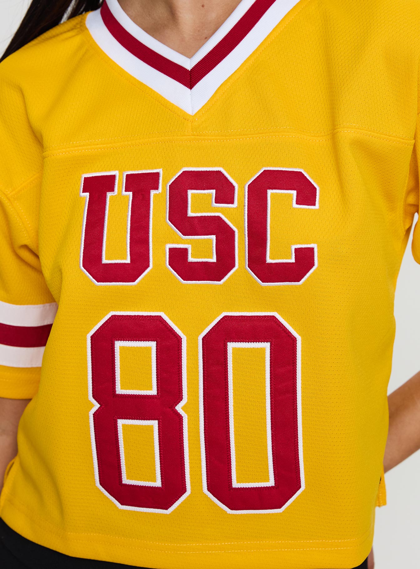 USC Football Jersey Gold Visit New Online