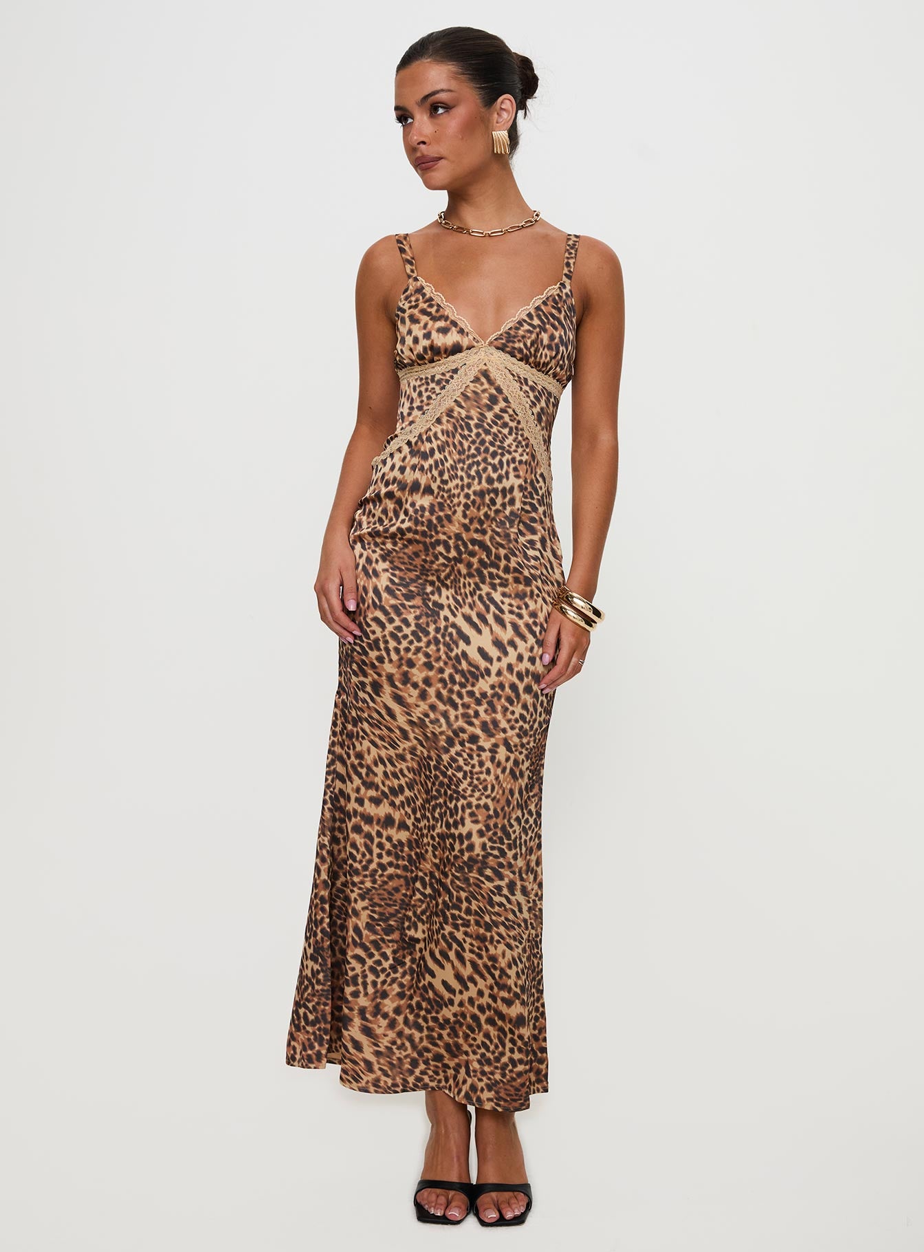 Sanctuary Maxi Dress Leopard Discount Cost