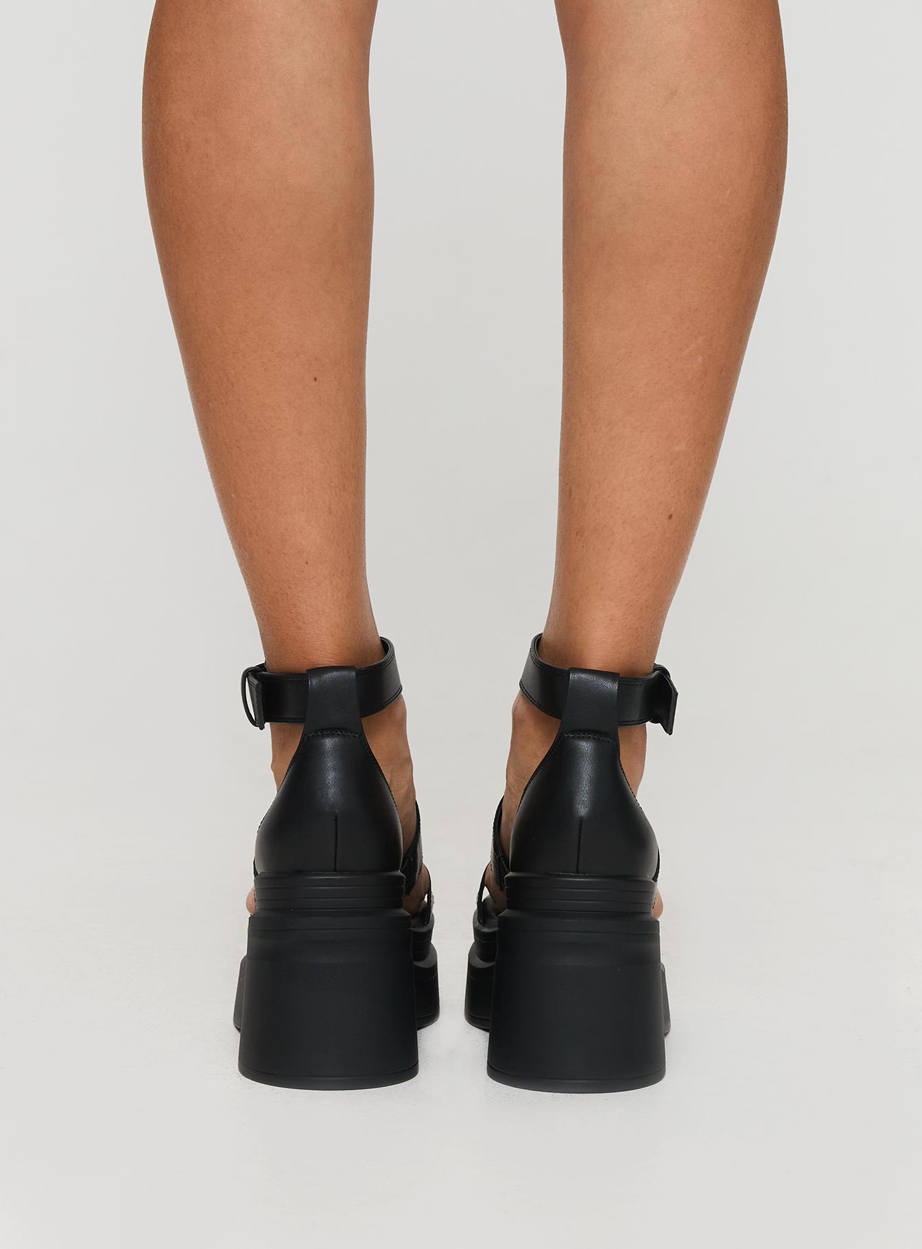 Adelle Platform Heels Black Outlet Locations Sale Online