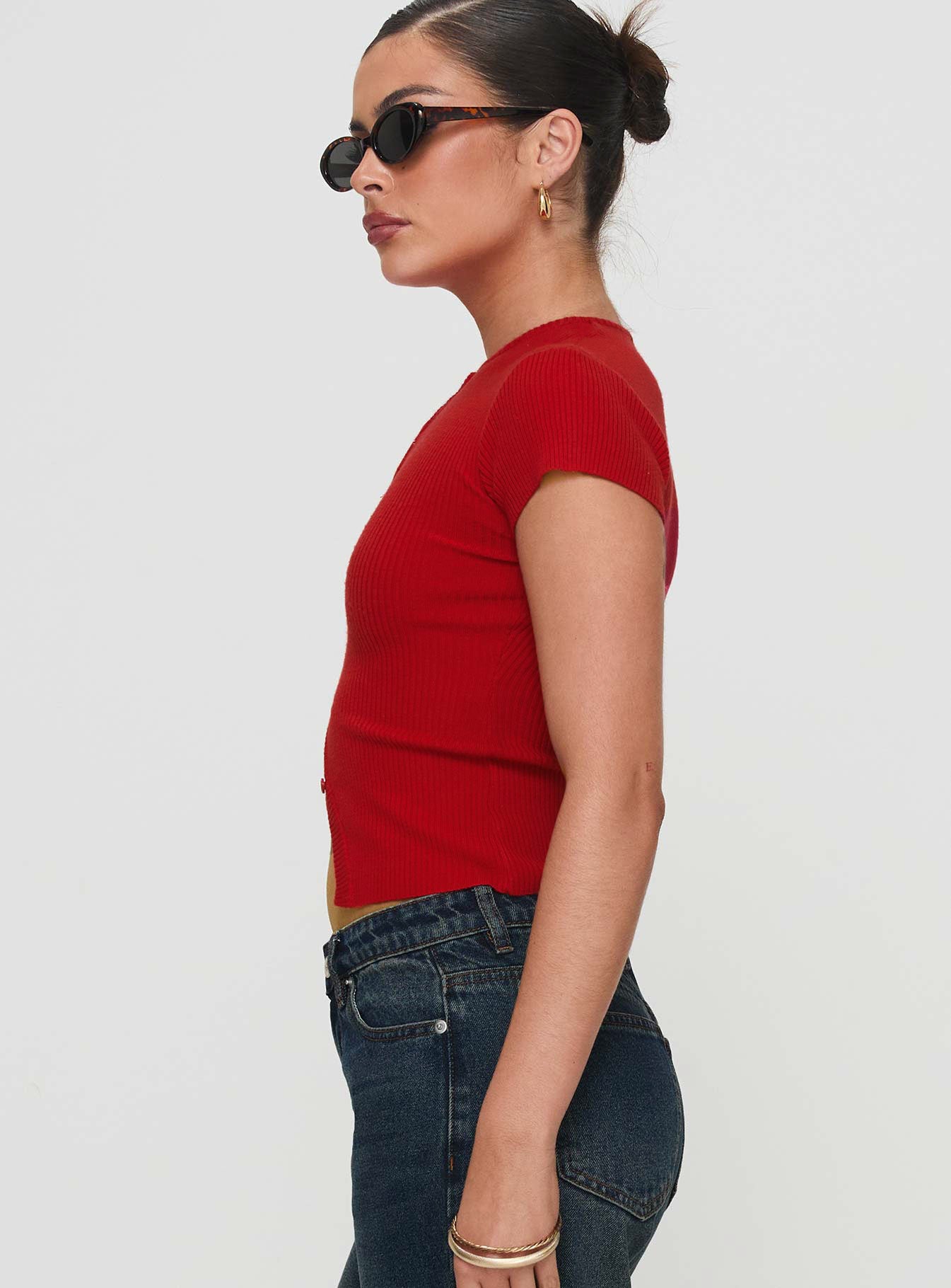 Suzu Top Red Outlet For Nice