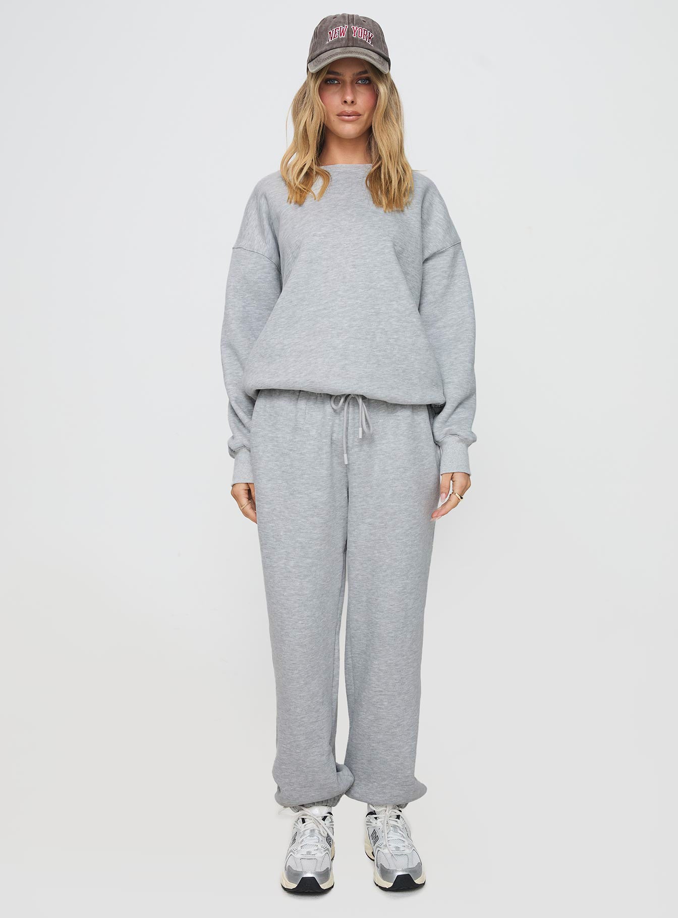 Dream Fleece Ankle Cuff Sweatpants Grey Marle Brand New Unisex Sale Online