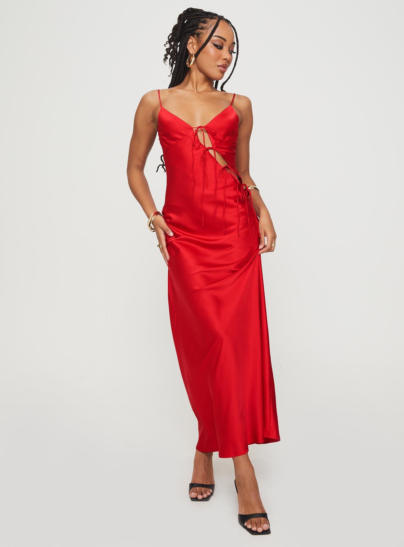 About A Girl Maxi Dress Red Brand New Unisex