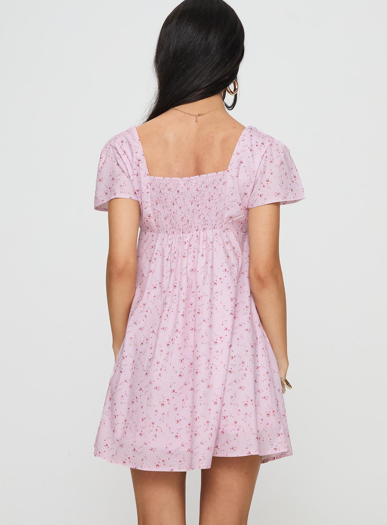 Jaxton Mini Dress Pink Multi Affordable Cheap Online