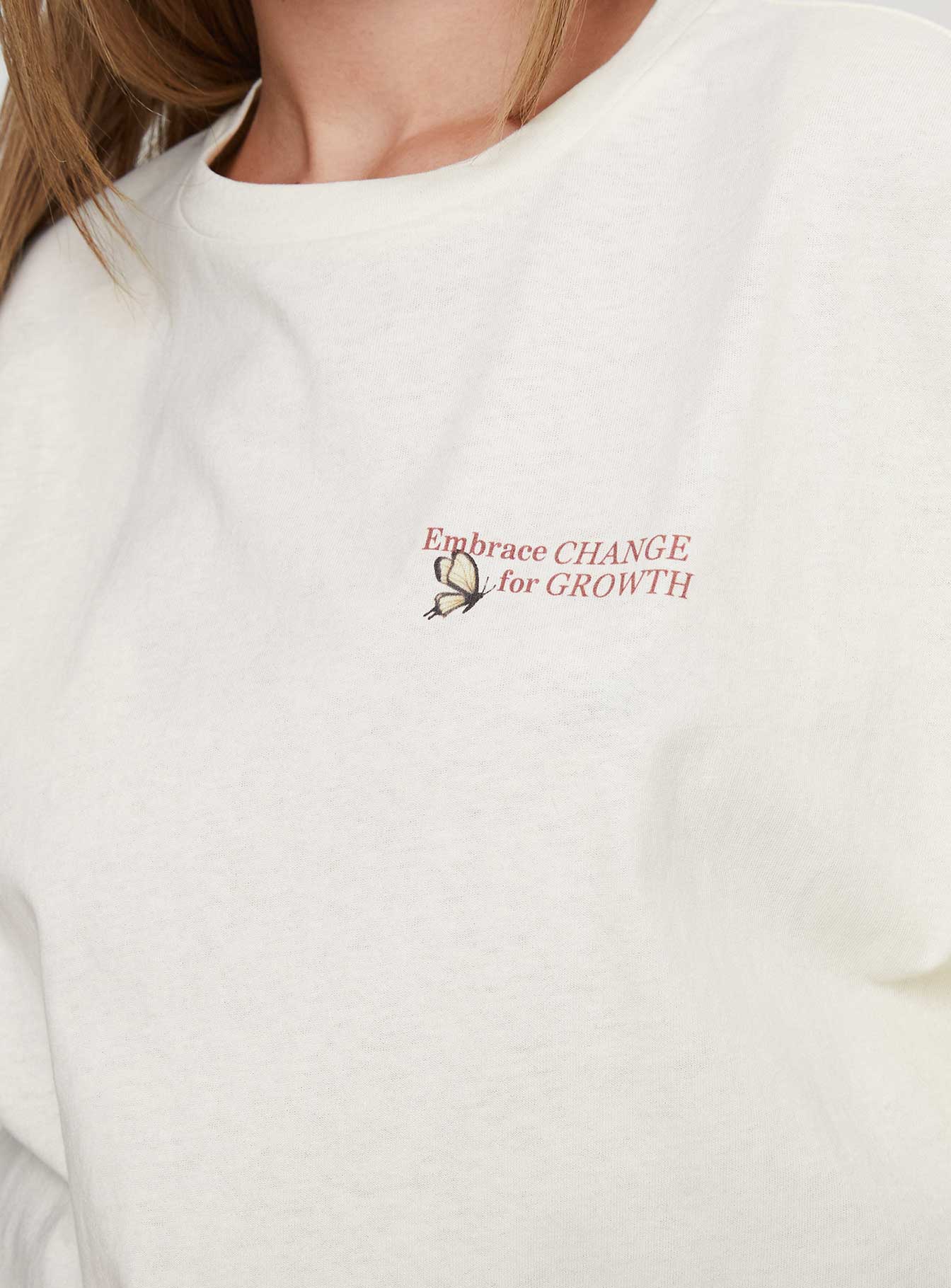 Princess Polly x Butterfly Foundation Charity Merch Tee Cream Ebay Online