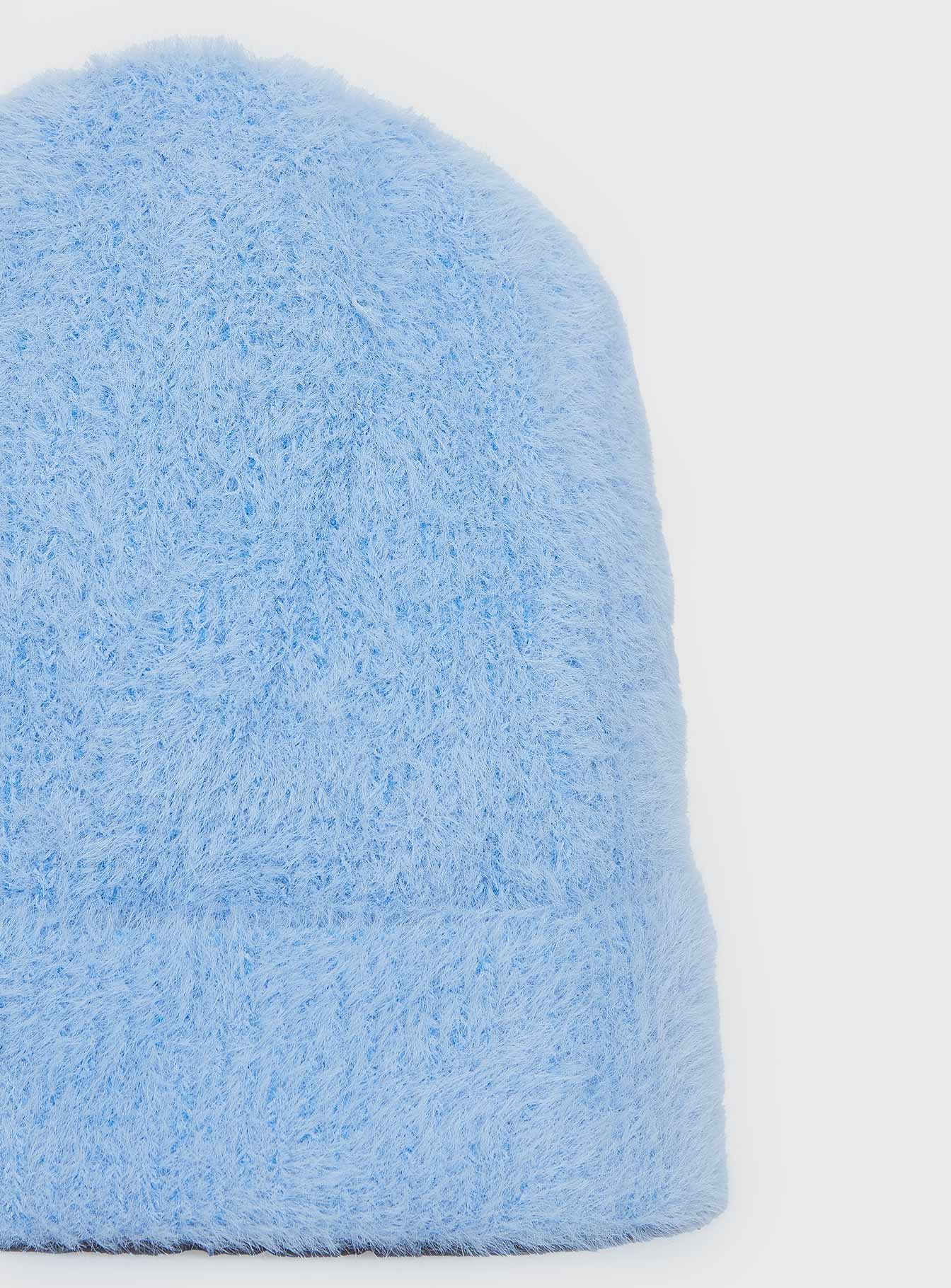 That Sweet Fluffy Beanie Blue Clearance Good Selling