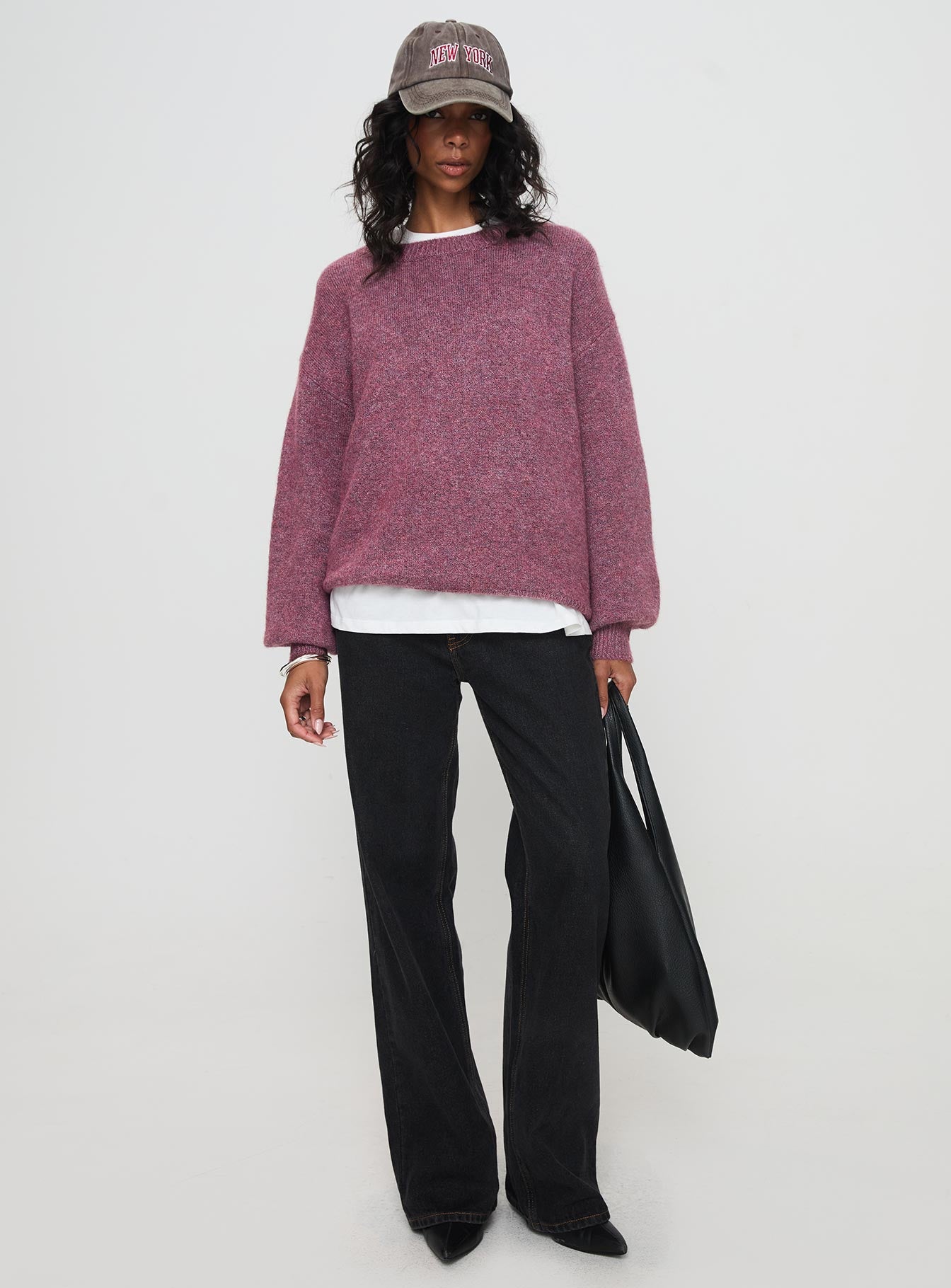 Ryanna Sweater Burgundy Outlet Amazon