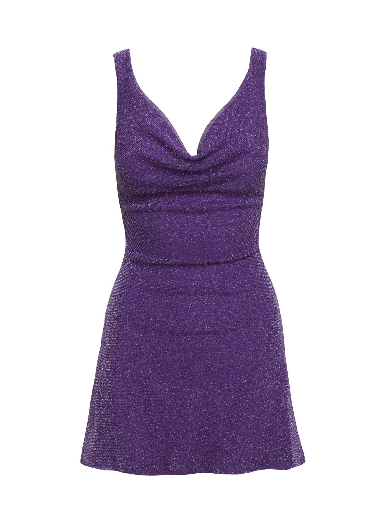 Romani Mini Dress Purple Glitter Buy Cheap Browse