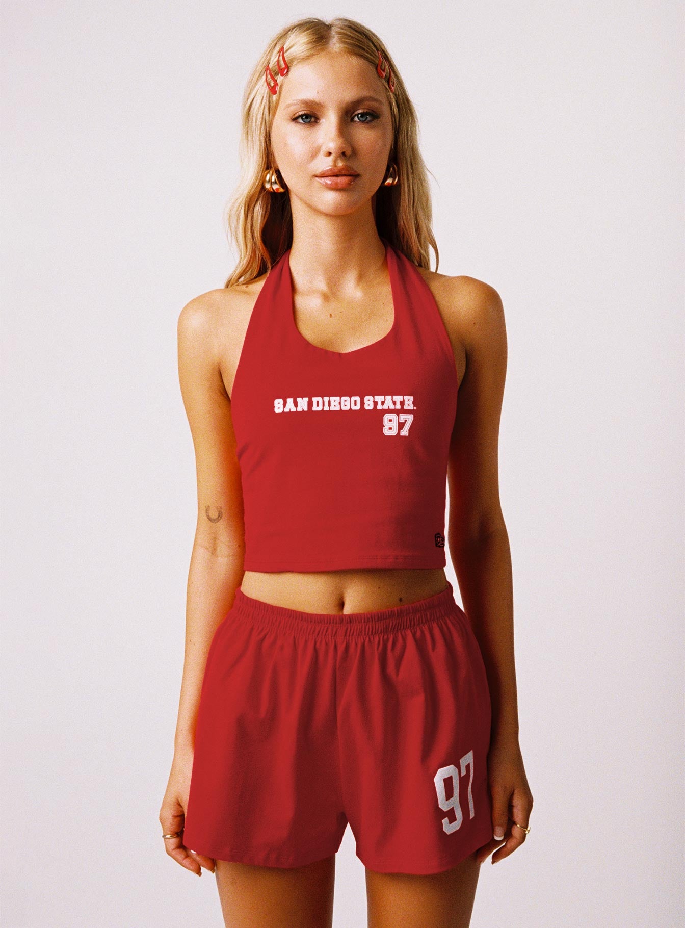 SDSU Tailgate Top Red Buy Sale Online