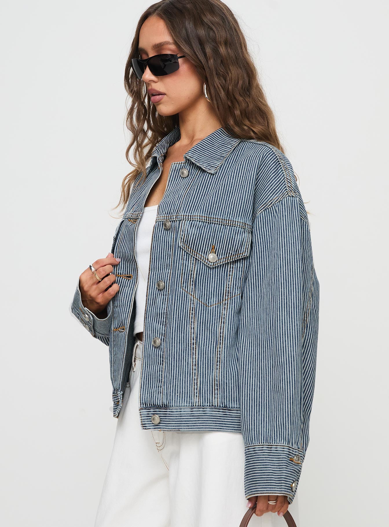 Eternal Sunshine Jacket Dark Wash Denim Sale Online Cheap