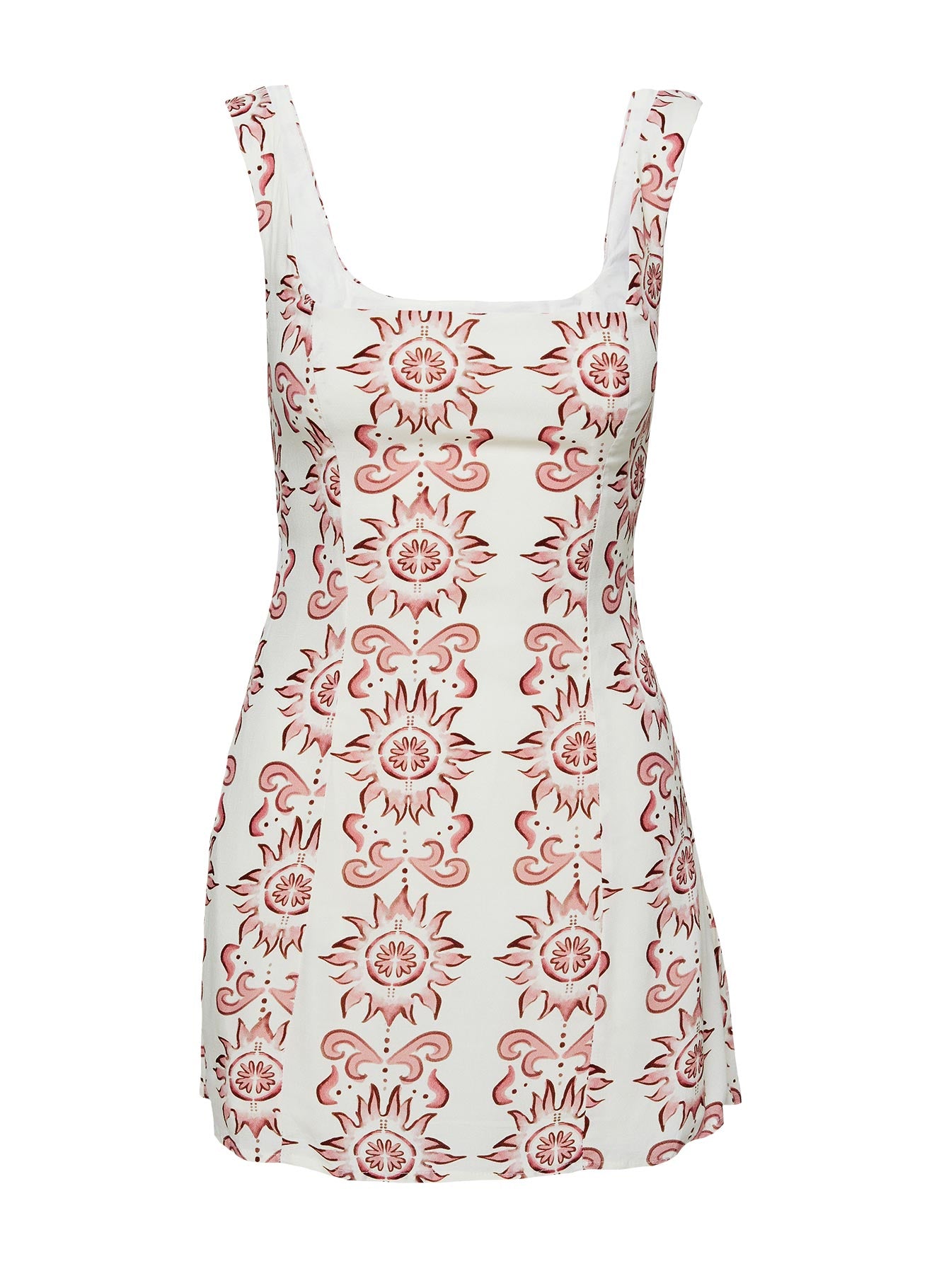 Maris Mini Dress Cream / Pink Buy Cheap Tumblr