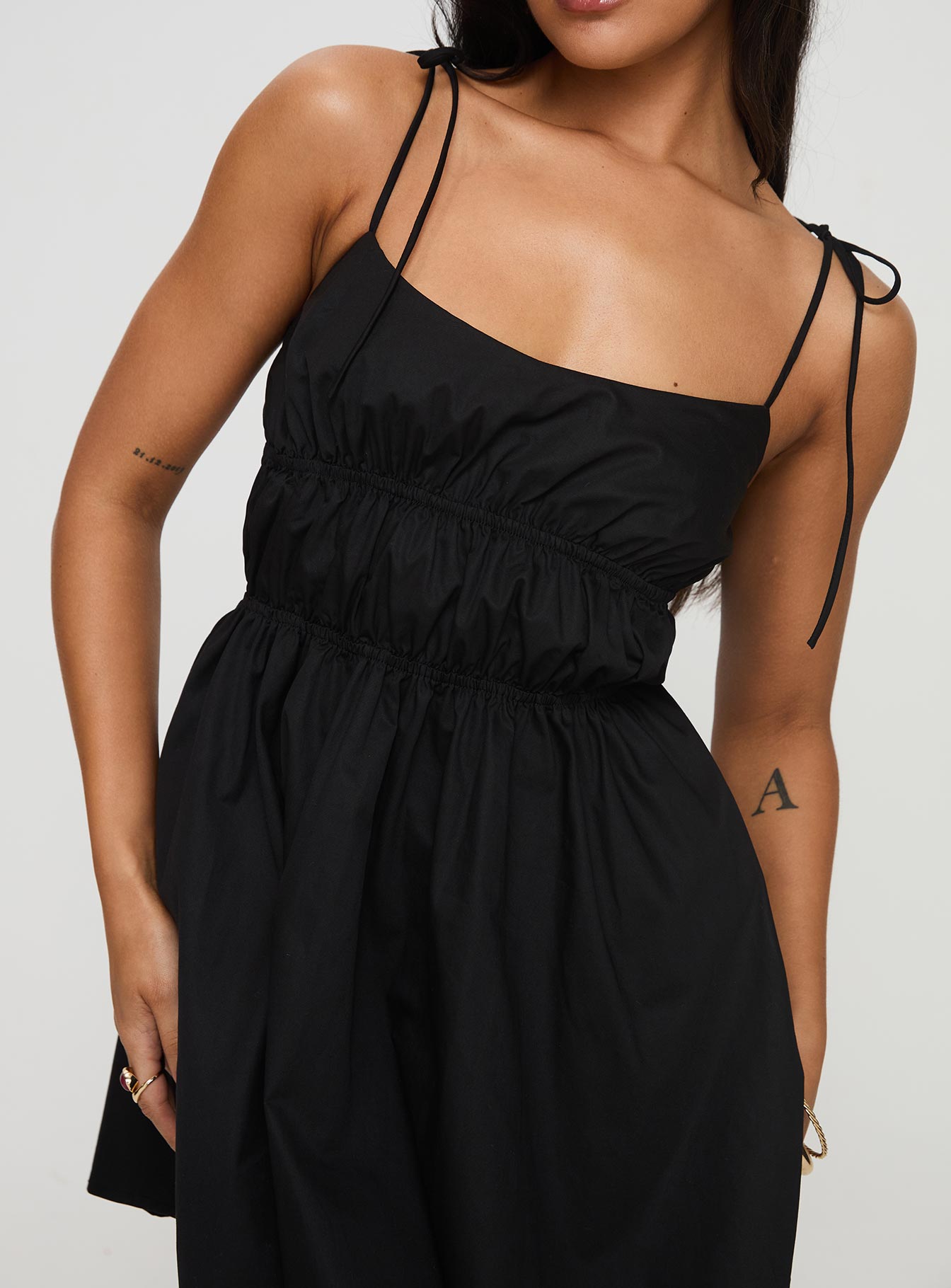 Jacksonne Mini Dress Black Manchester Sale Online