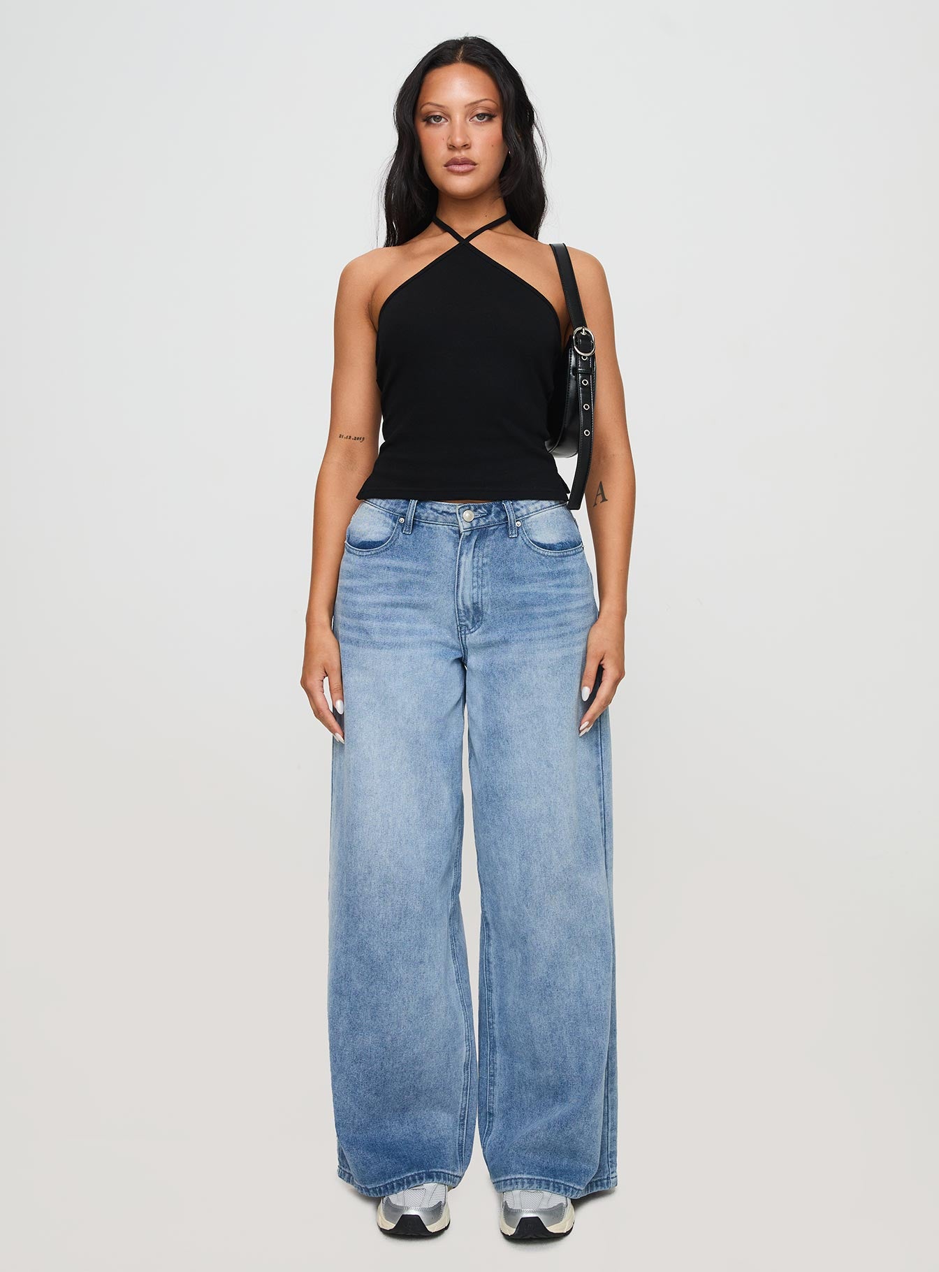 Baseline Halter Rib Top Black For Nice Cheap Online