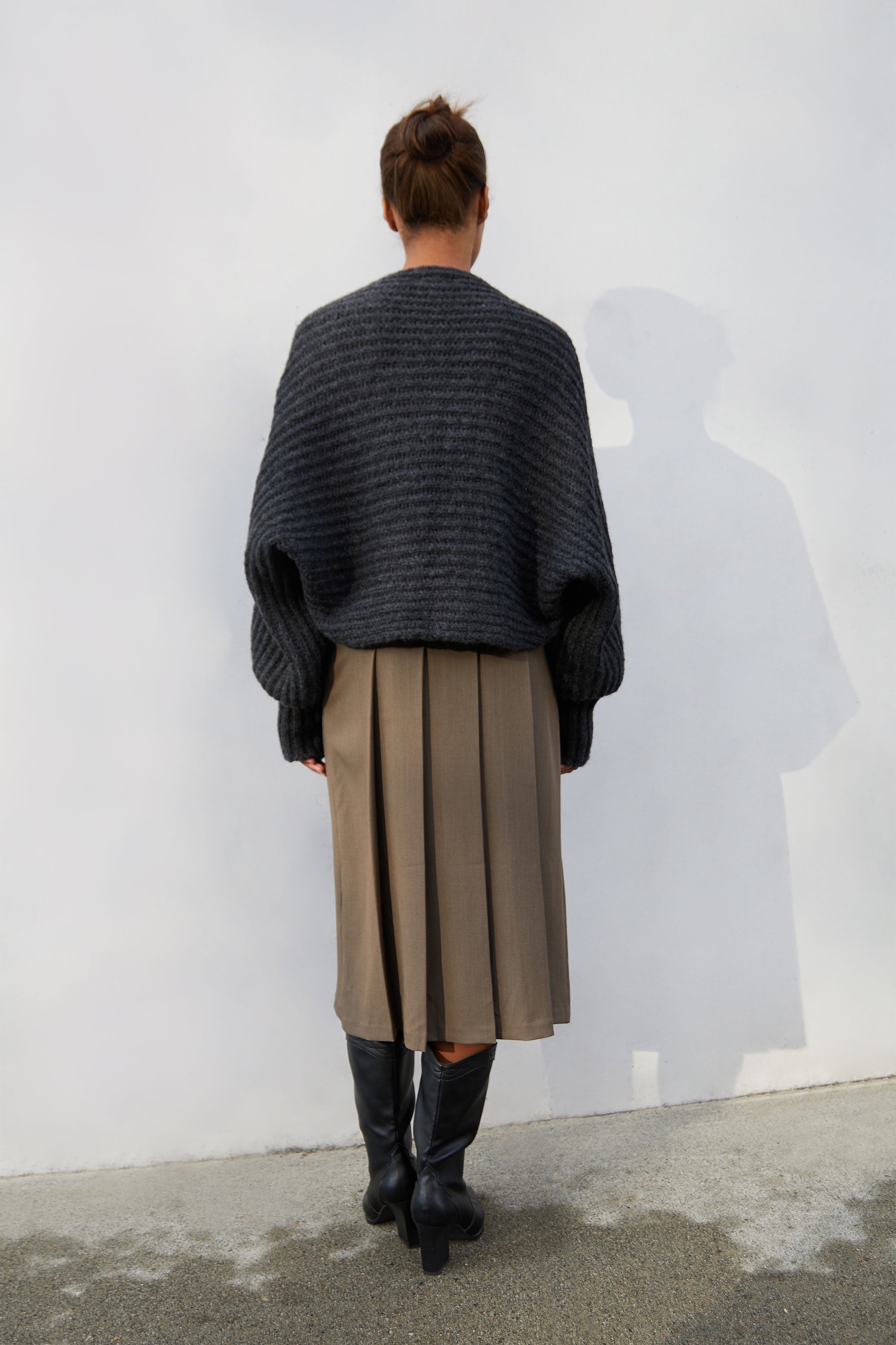 PLEATED MIDI SKIRT Outlet Locations Sale Online