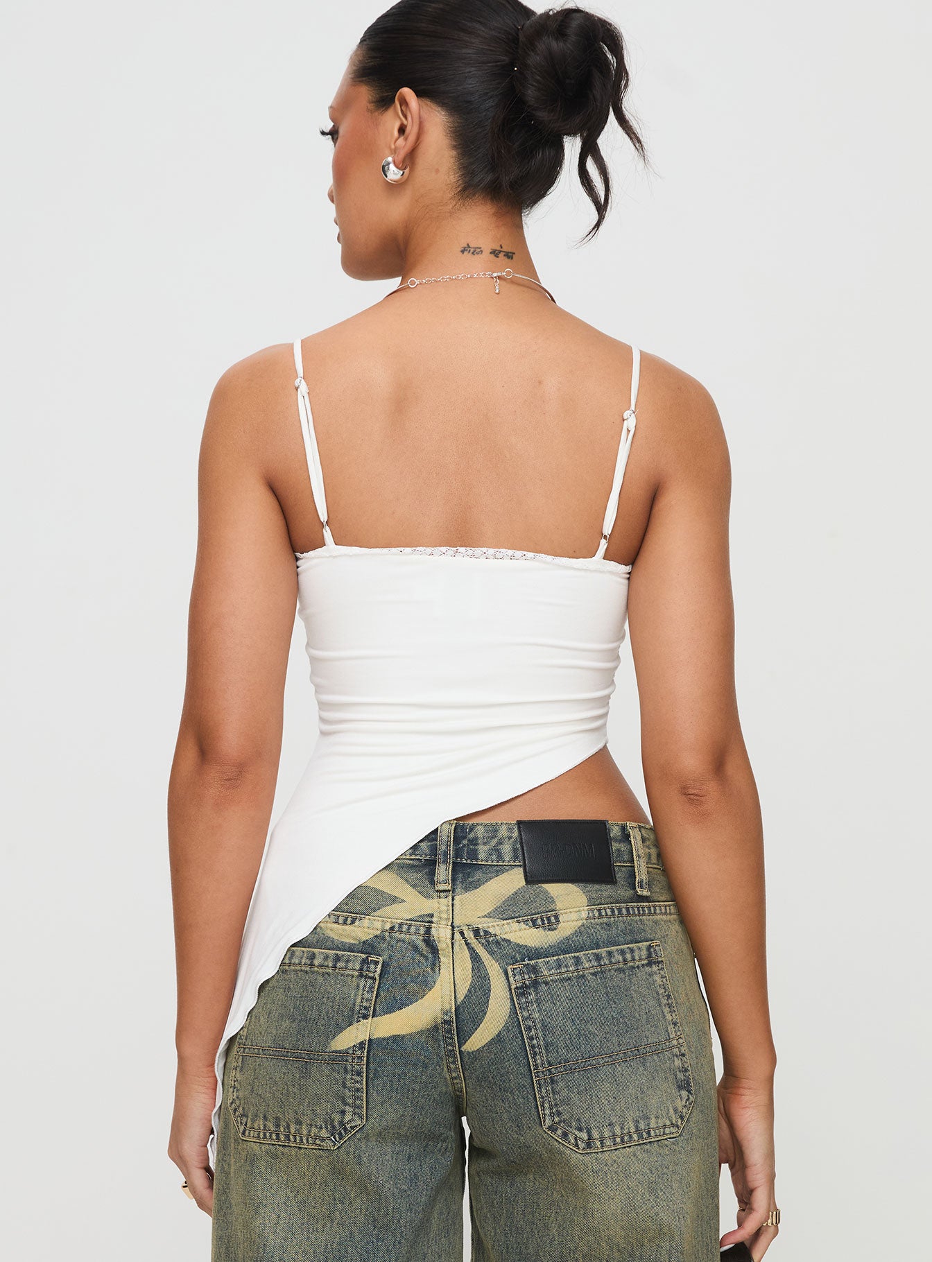 Amabella Asymmetric Top White Buy Cheap With Paypal
