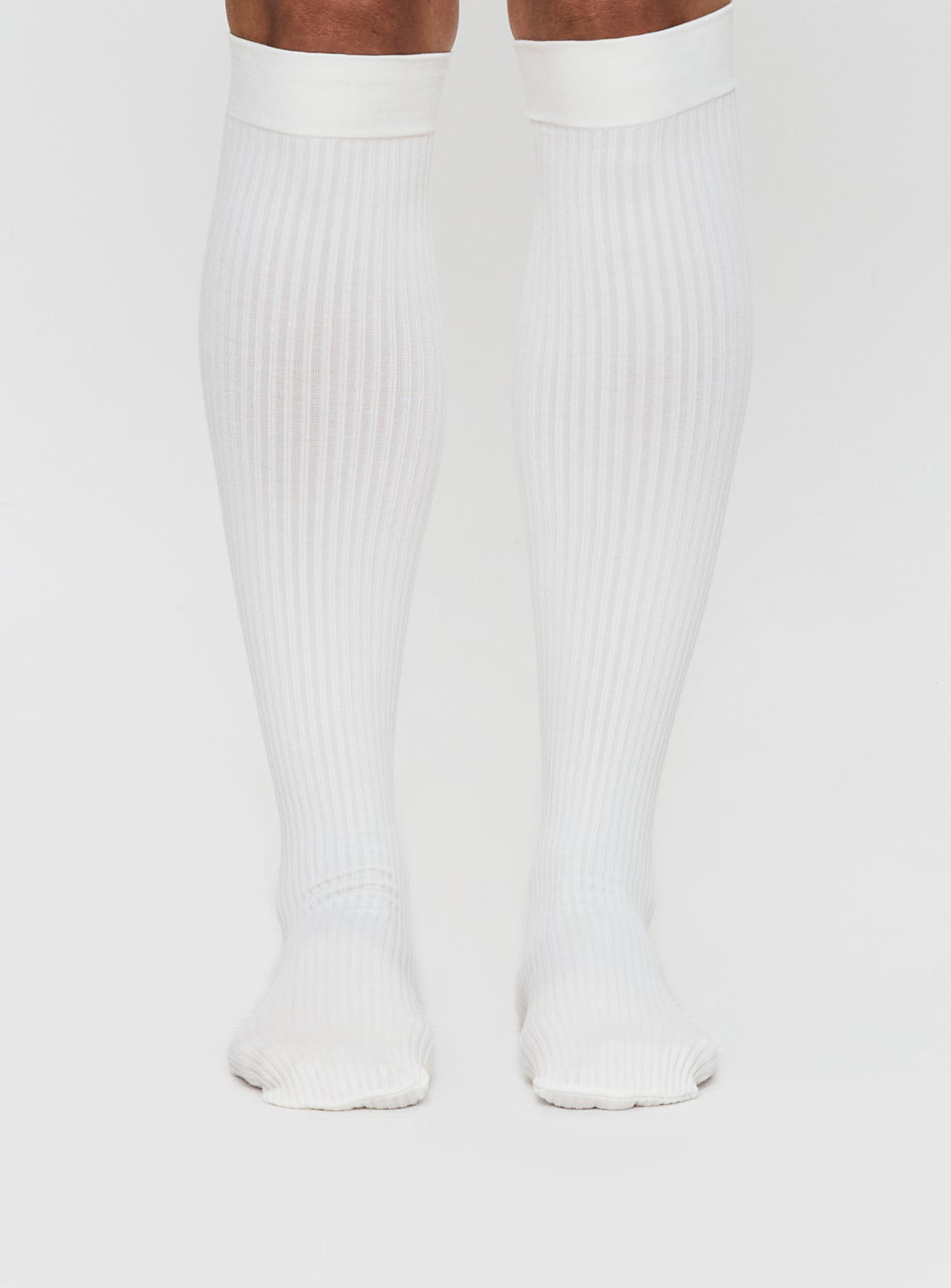 Sabryna Over Knee Socks White Sale Purchase