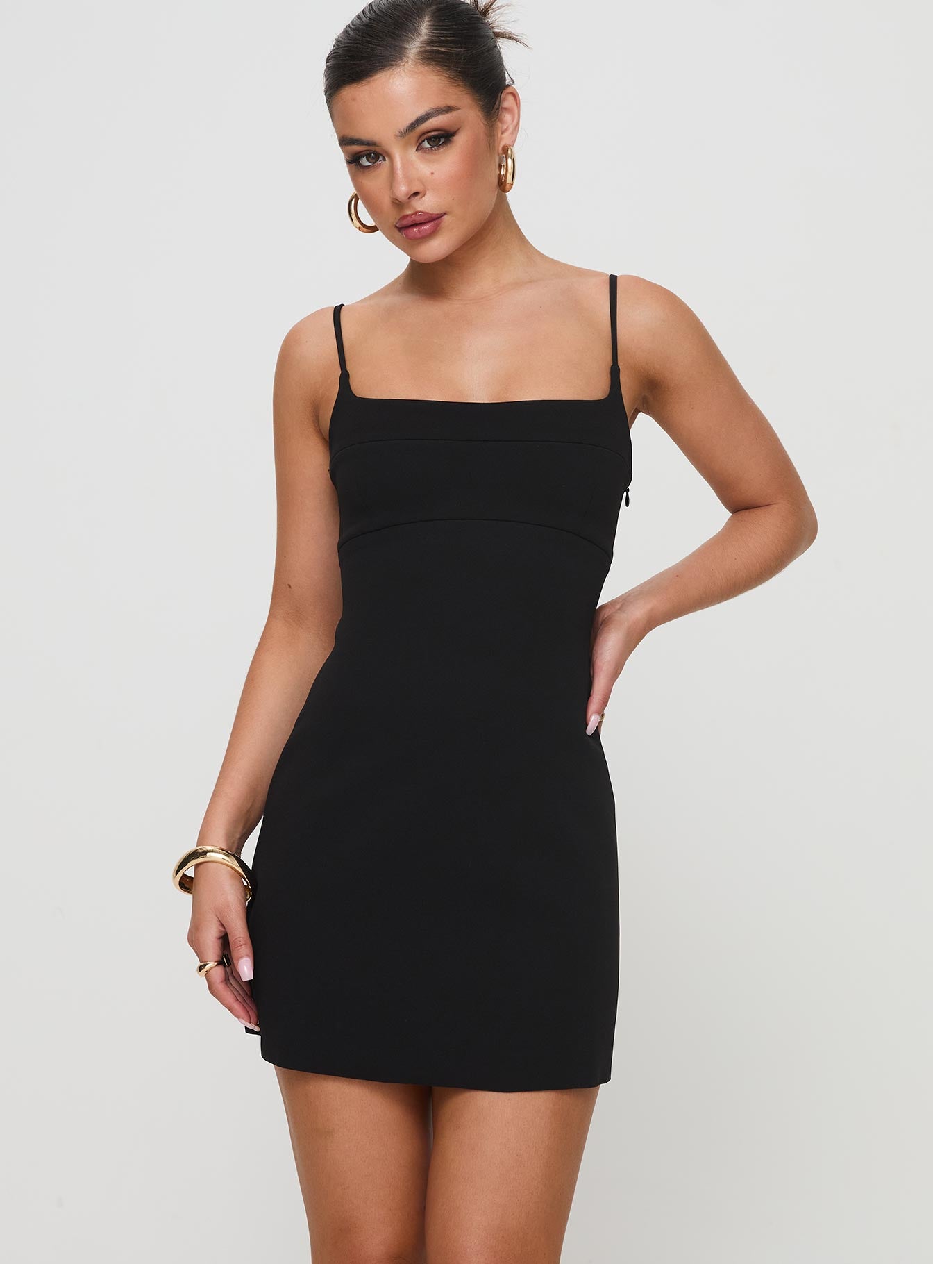 Rousselet Mini Dress Black Discount Low Shipping Fee
