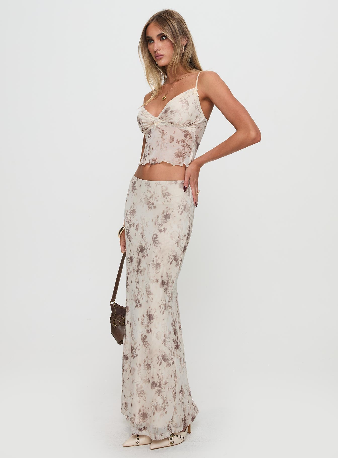 Shepherd Maxi Skirt Floral Multi Pay With Visa Sale Online