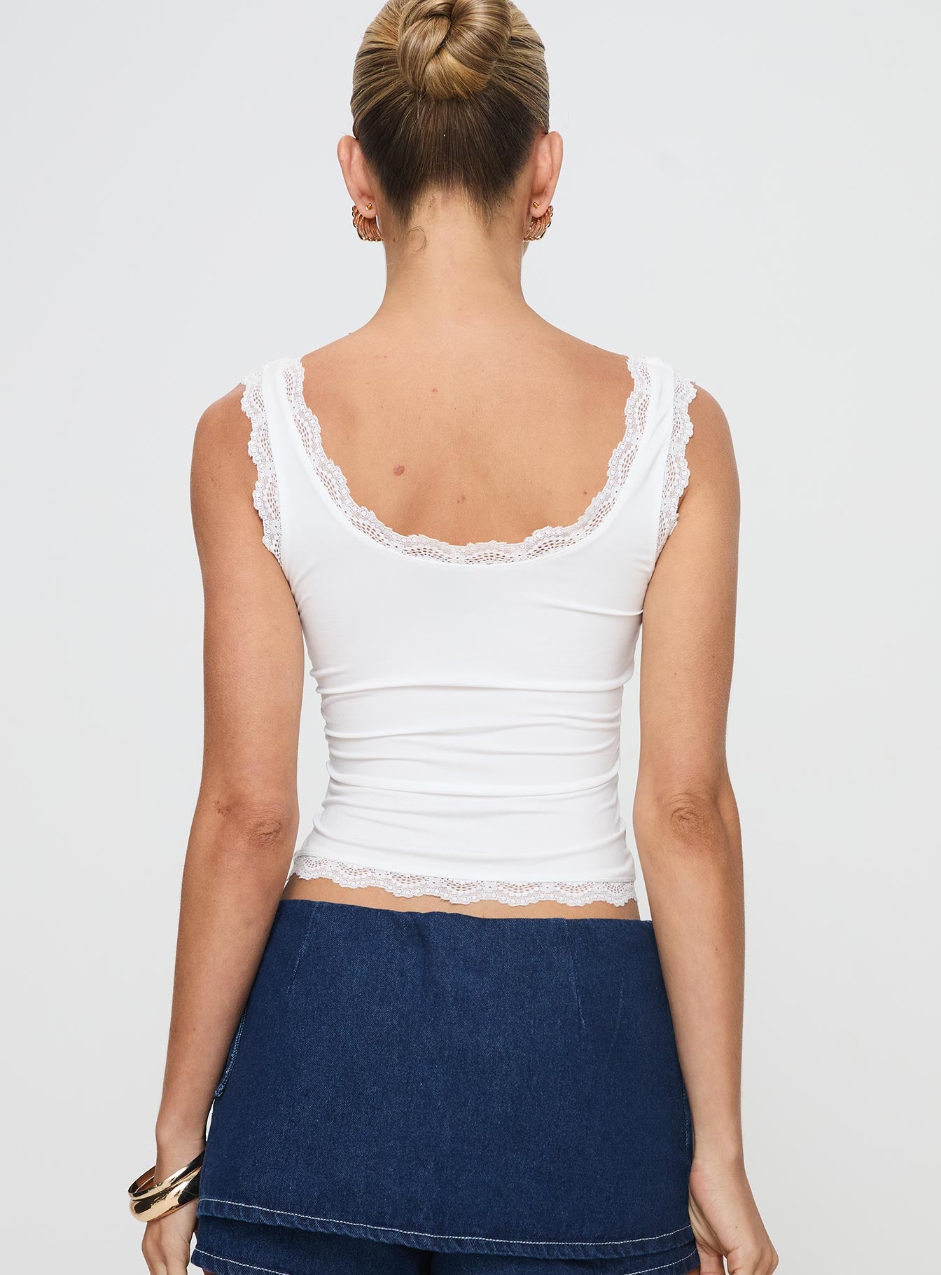 Primavera Top White Cheap Sale Discounts