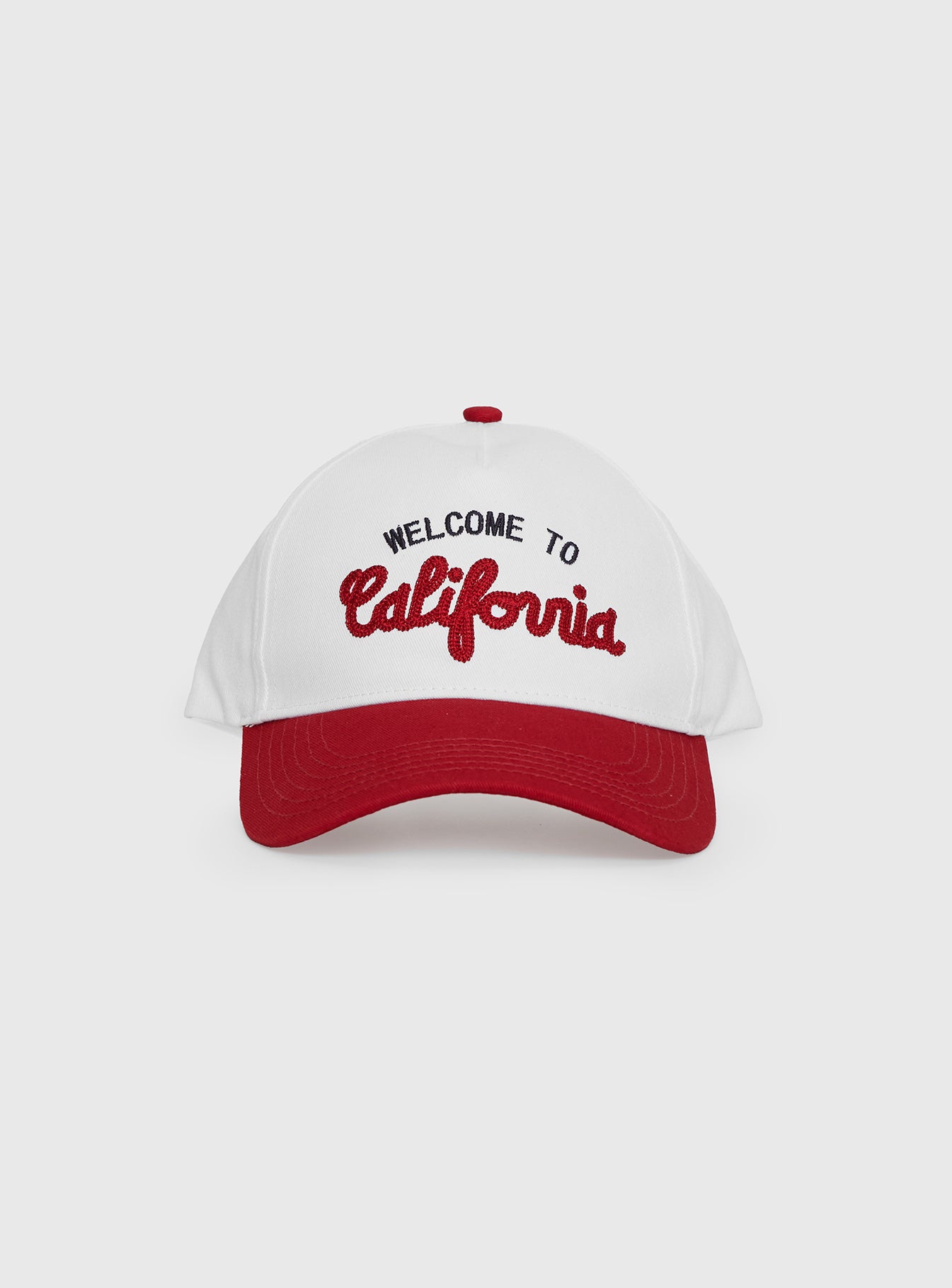 California Trucker Hat Red / White Free Shipping Get Authentic