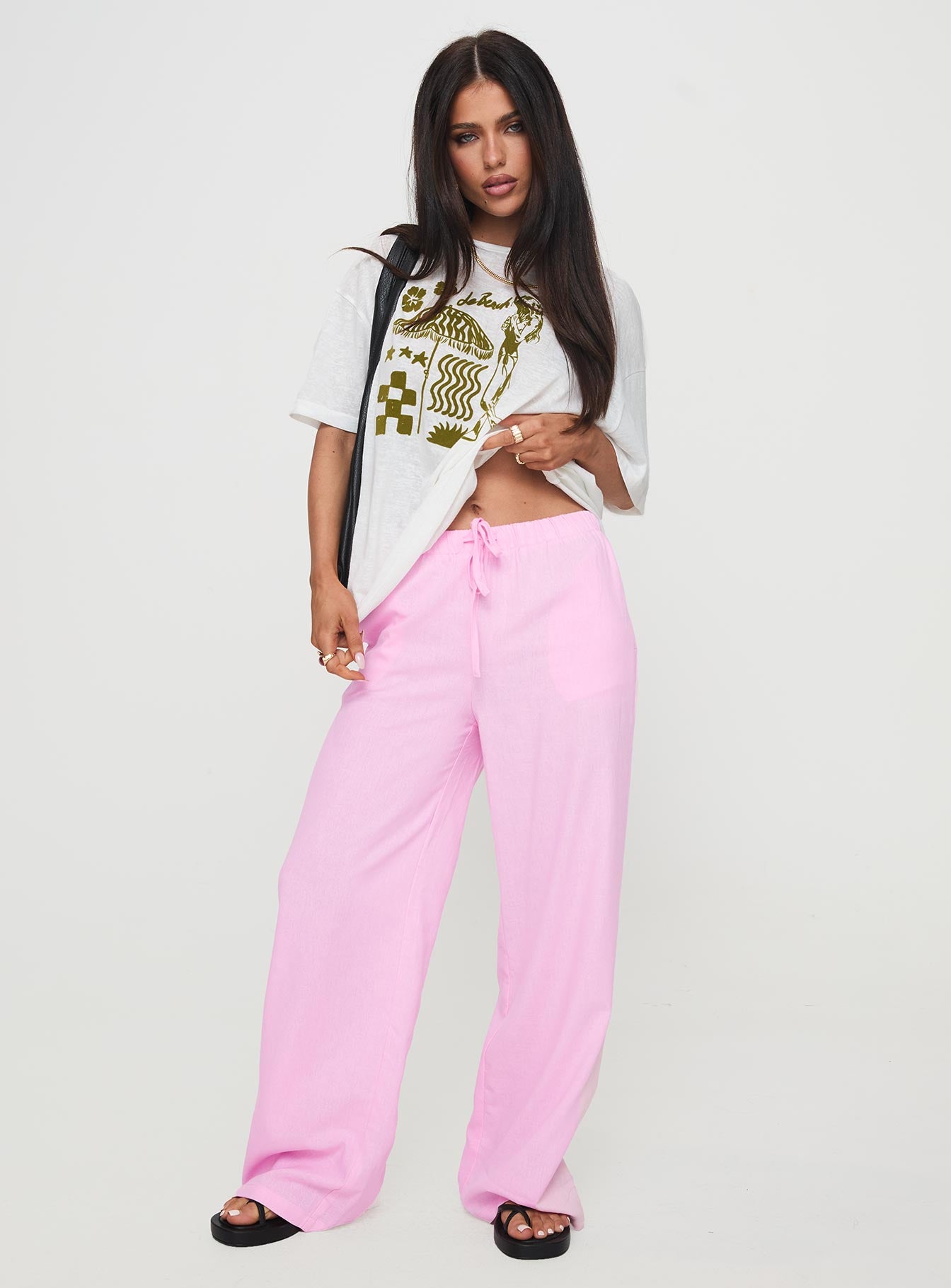 Darise Pants Blush Limited Edition Cheap Pice