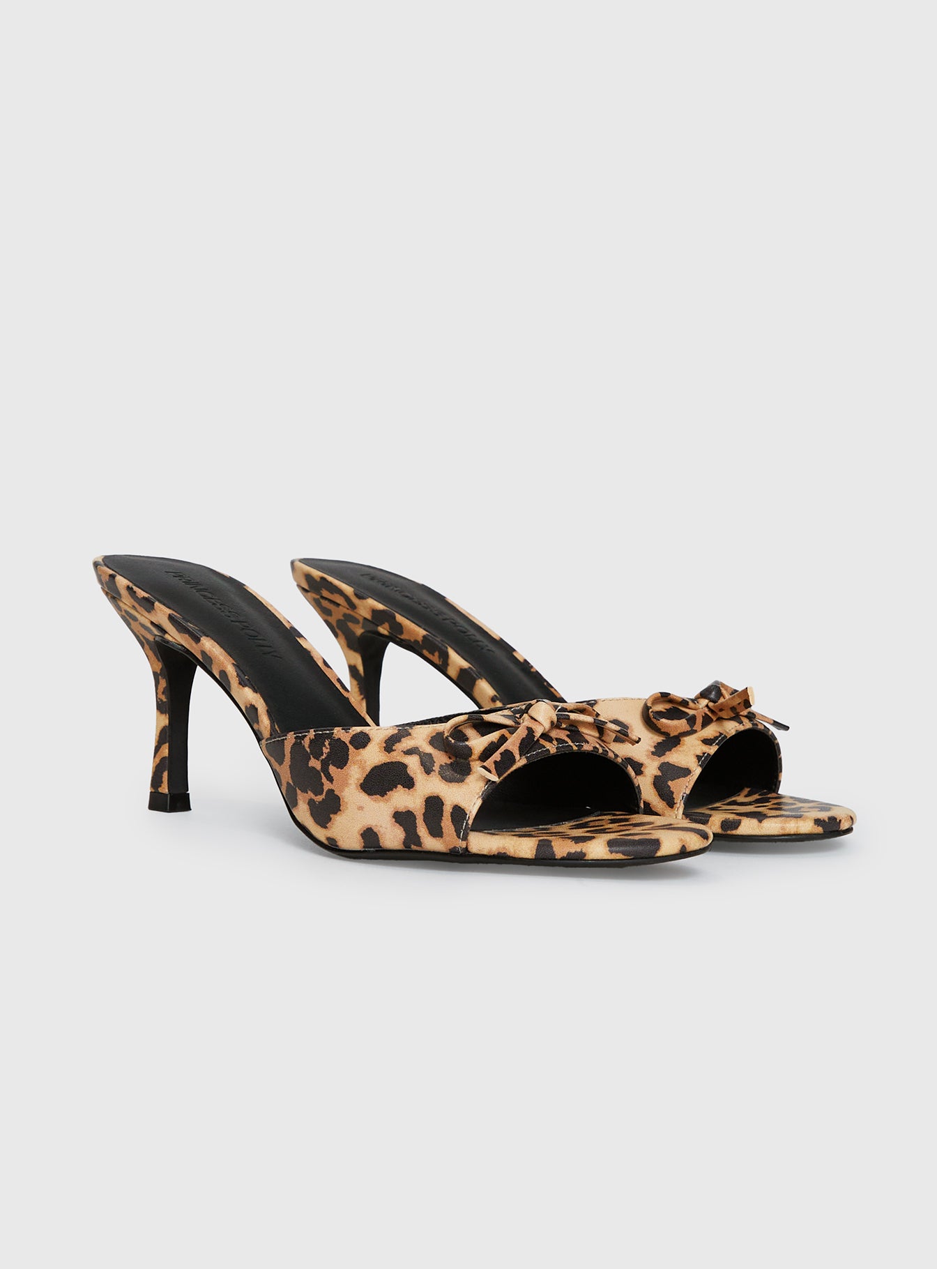 Hazelle Heels Leopard Free Shipping Supply