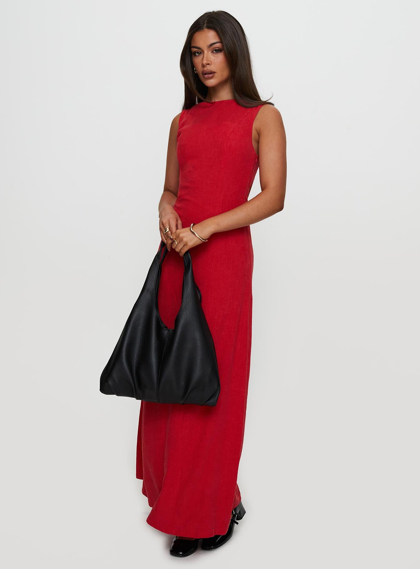 Lewisa Maxi Dress Red Outlet