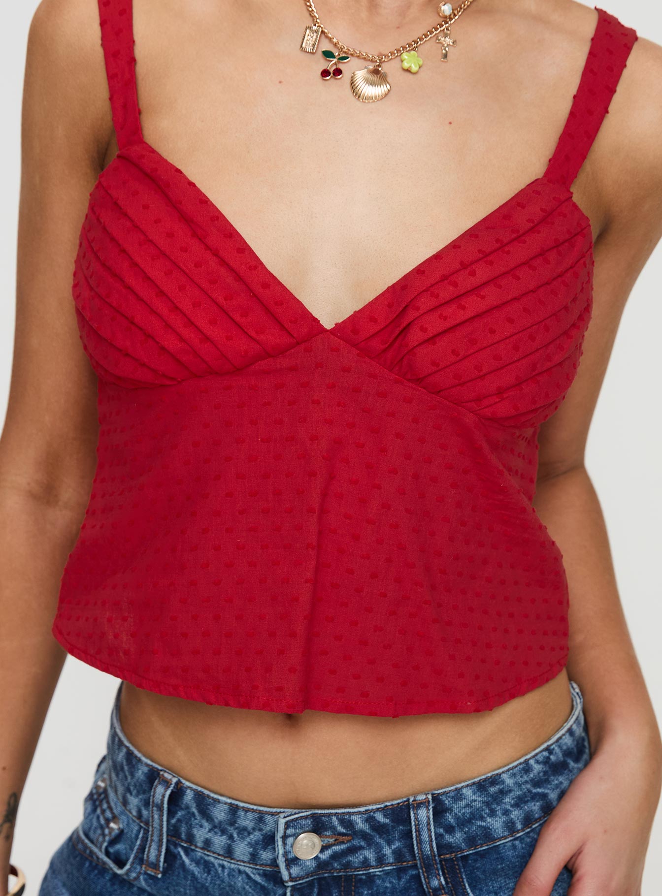 Prevost Cami Top Red Buy Cheap Pices