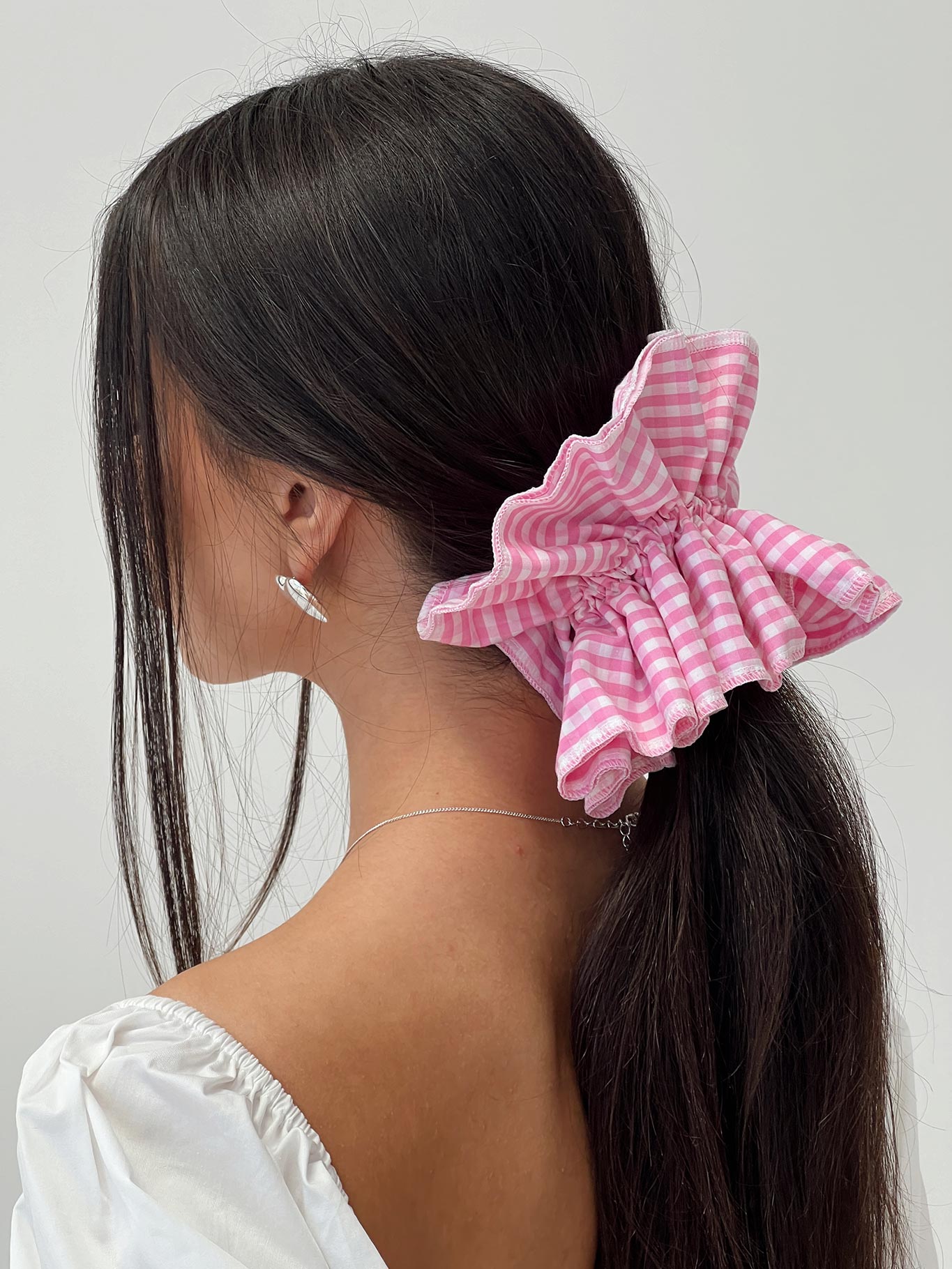 Glamma Scrunchie Pink Websites Cheap Pice