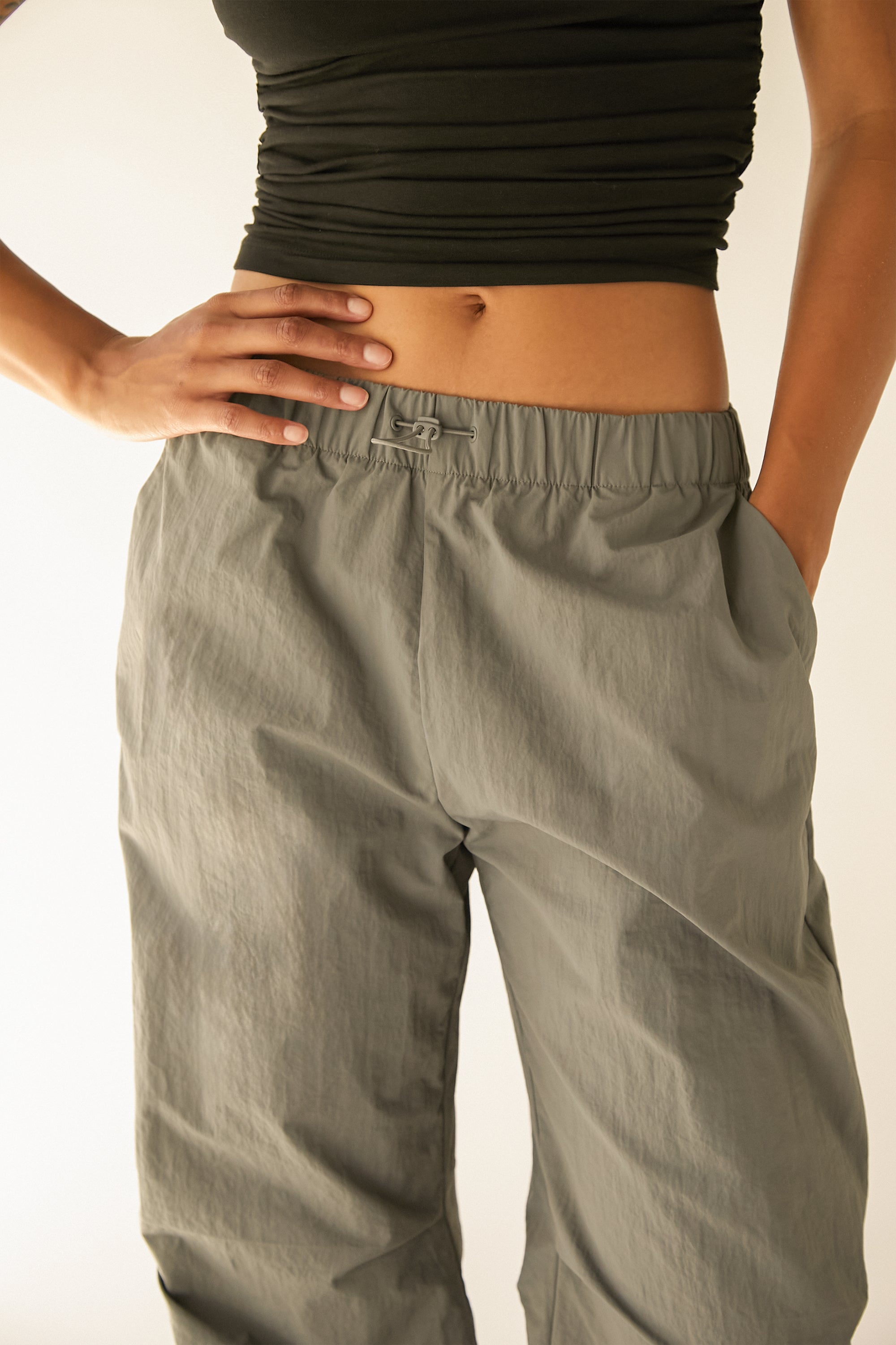 RECYCLED NYLON PARACHUTE PANT Best Pices Cheap Pice