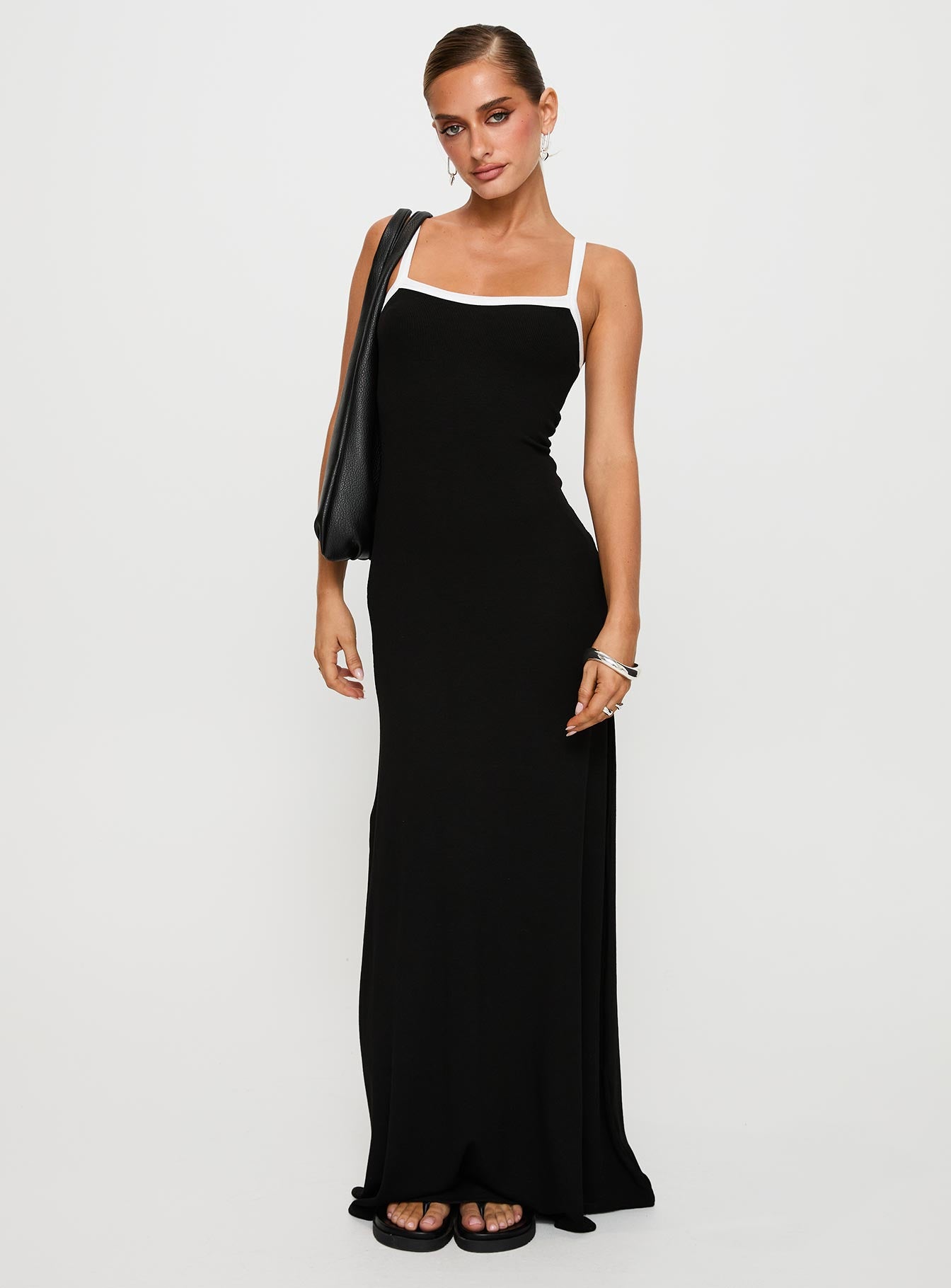 Austrina Maxi Dress Black Buy Cheap Popular