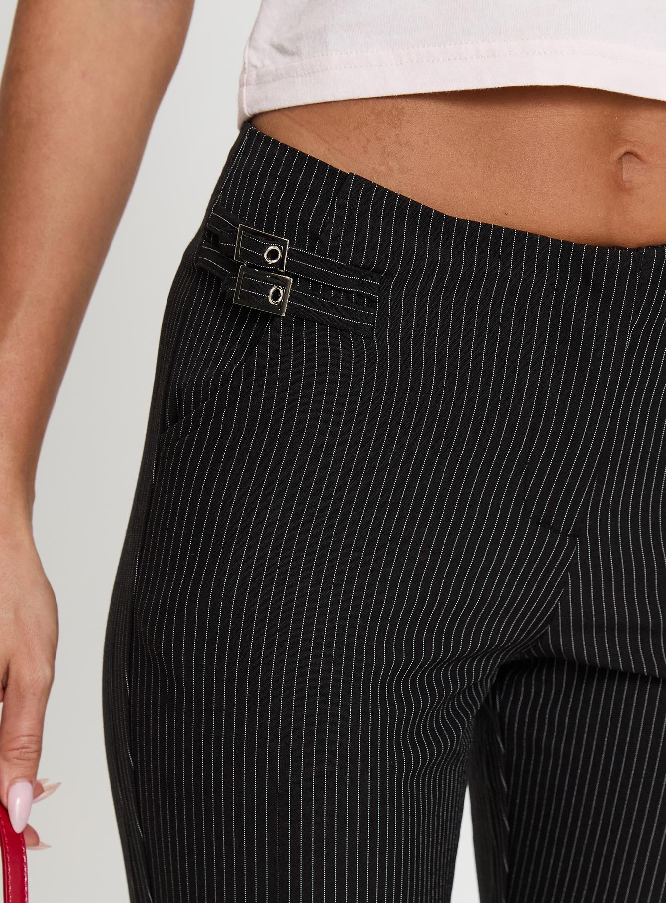 Sympathiser Pinstripe Pants Black In China For Sale