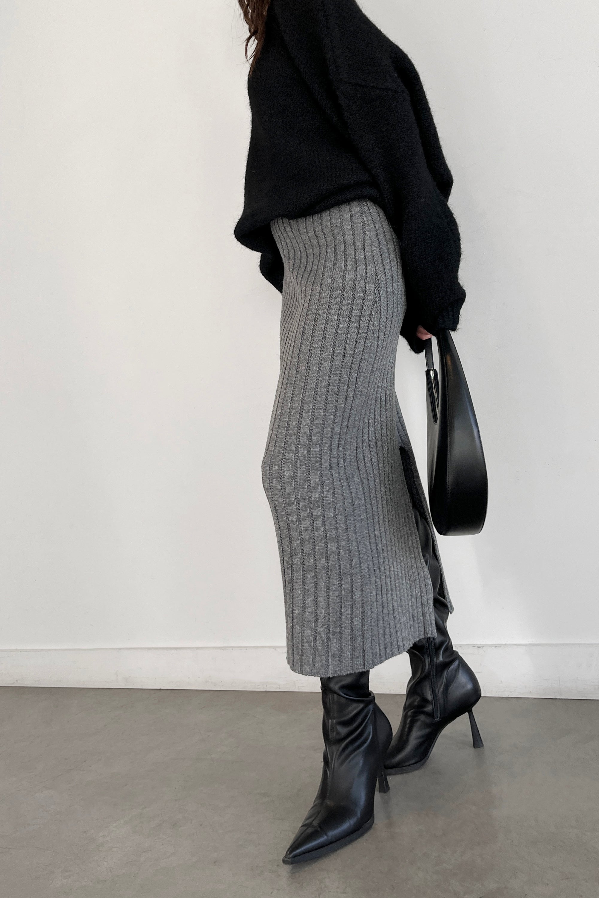 SWEATER MIDI SKIRT Sale Real