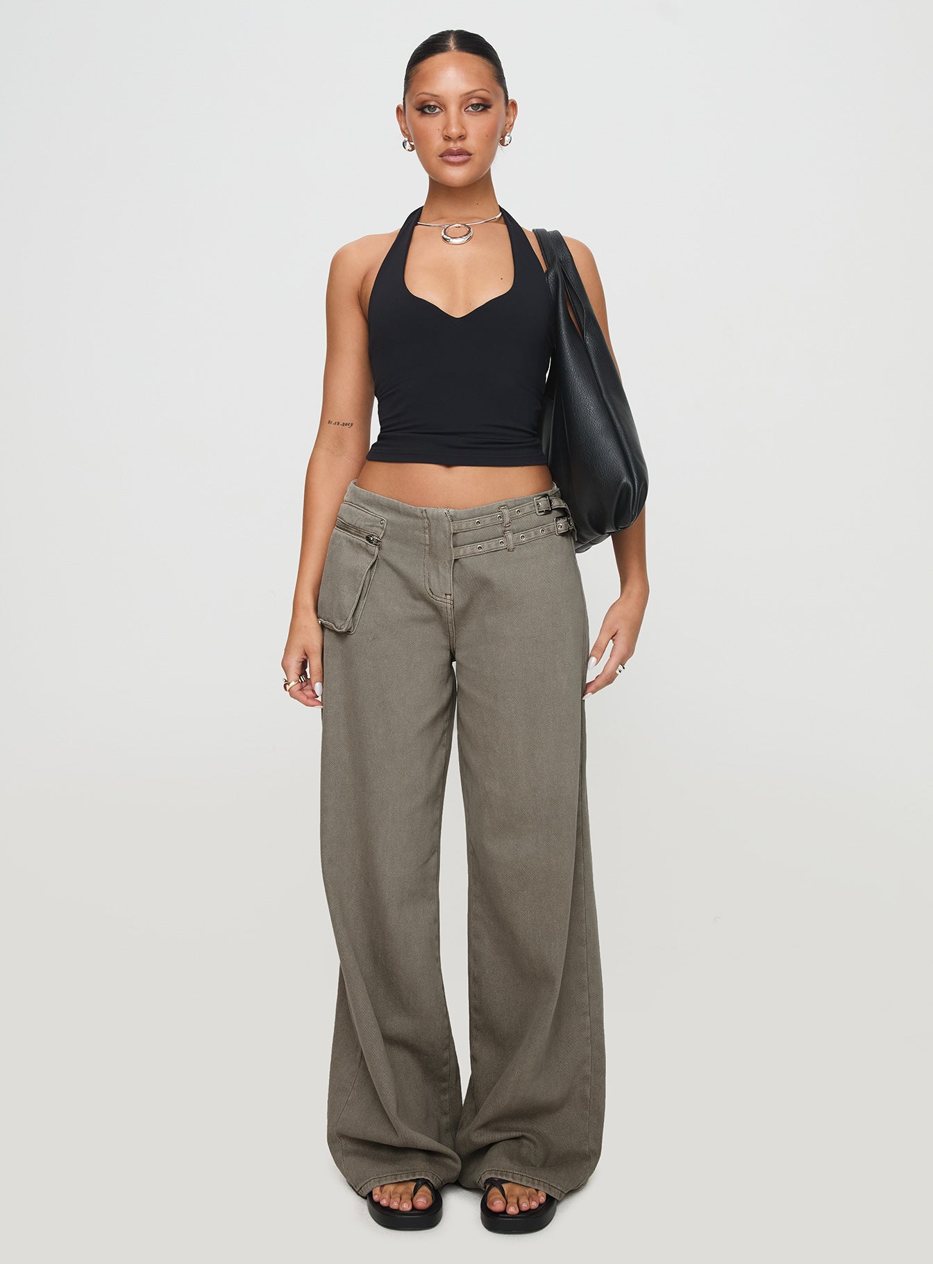 Paltrow Cargo Pant Washed Brown Sale Footlocker Pictures