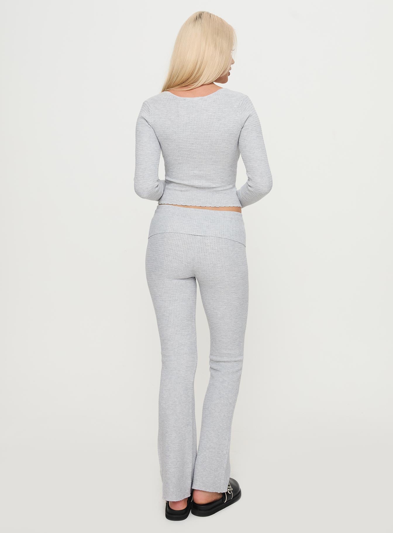 Closed Eyes Flared Pant Grey Low Pice Fee Shipping Cheap Online