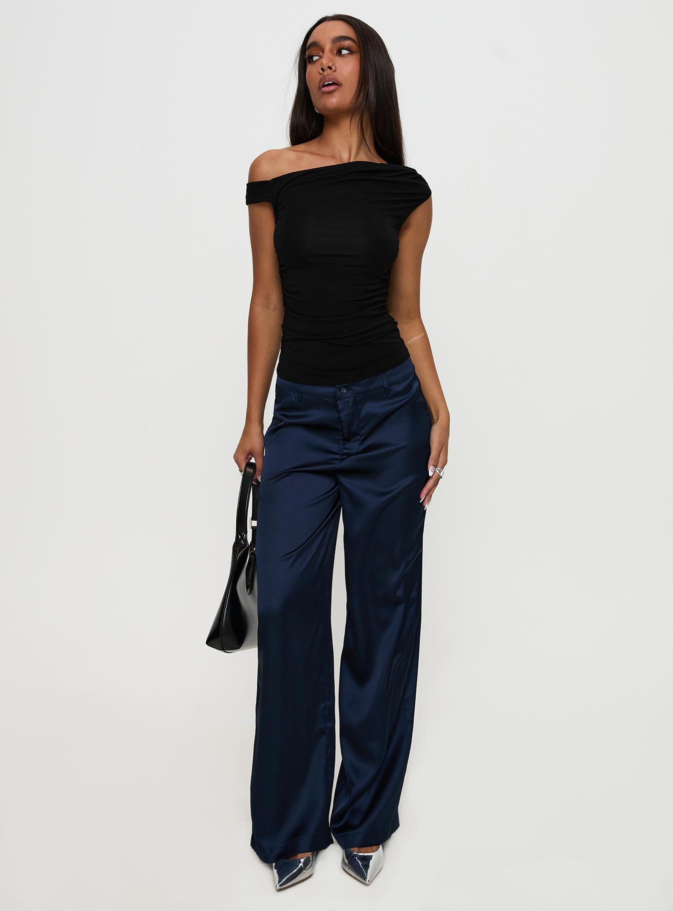 Alaina Pants Navy Cheap Finishline