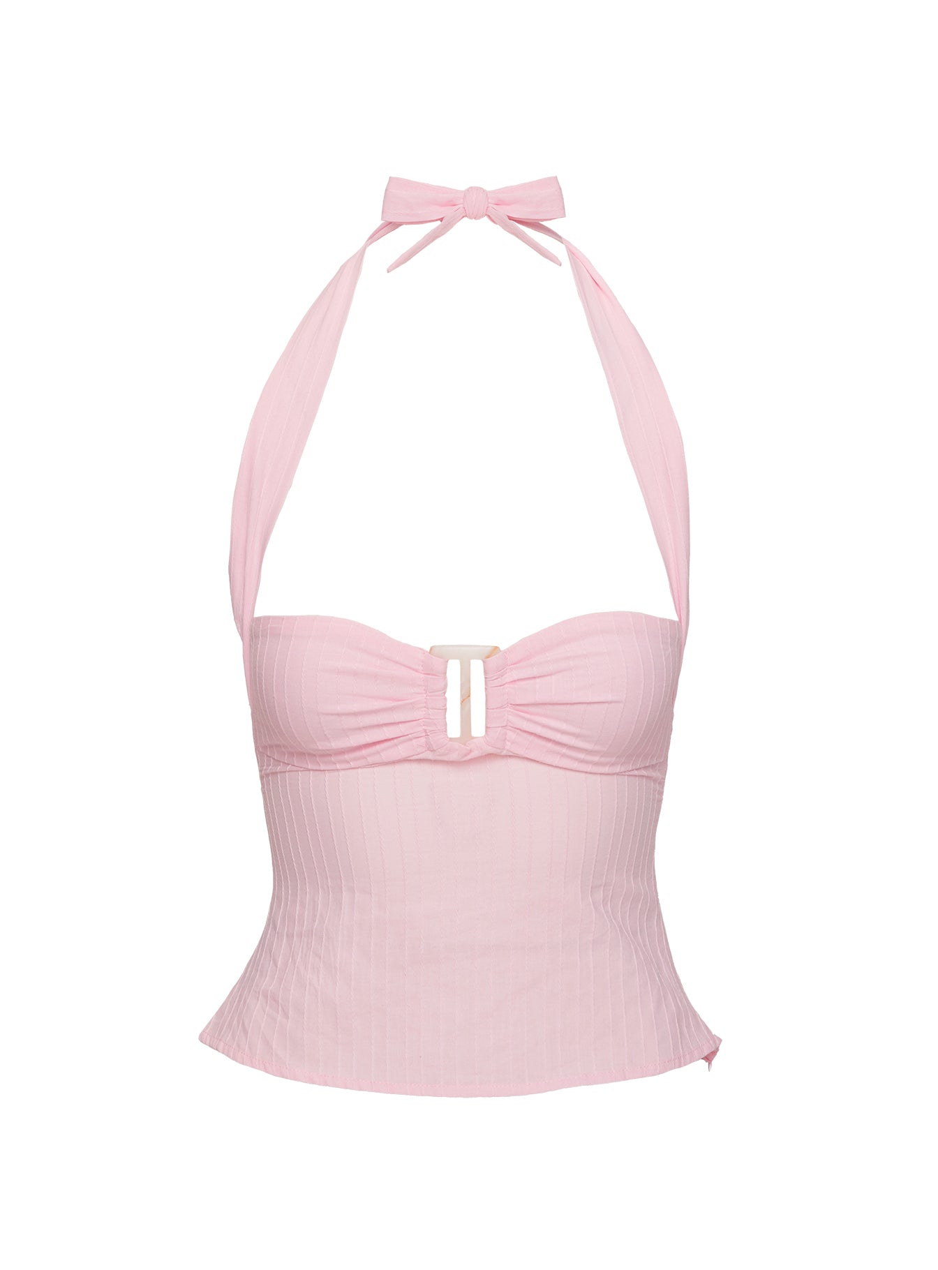 Isabetta Halter Top Pink Buy Cheap Brand New Unisex