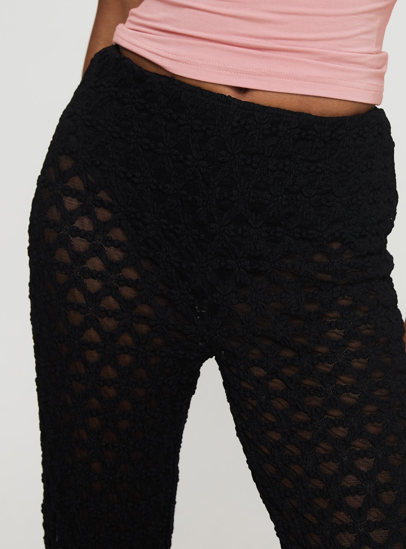 Call It What You Want Mesh Pants Black Visa Payment For Sale